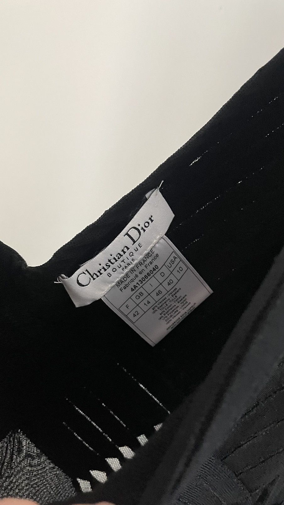 Dior × John Galliano Christian Dior by John Galliano mesh dress Size L / US 10 / IT 46 - 10 Thumbnail