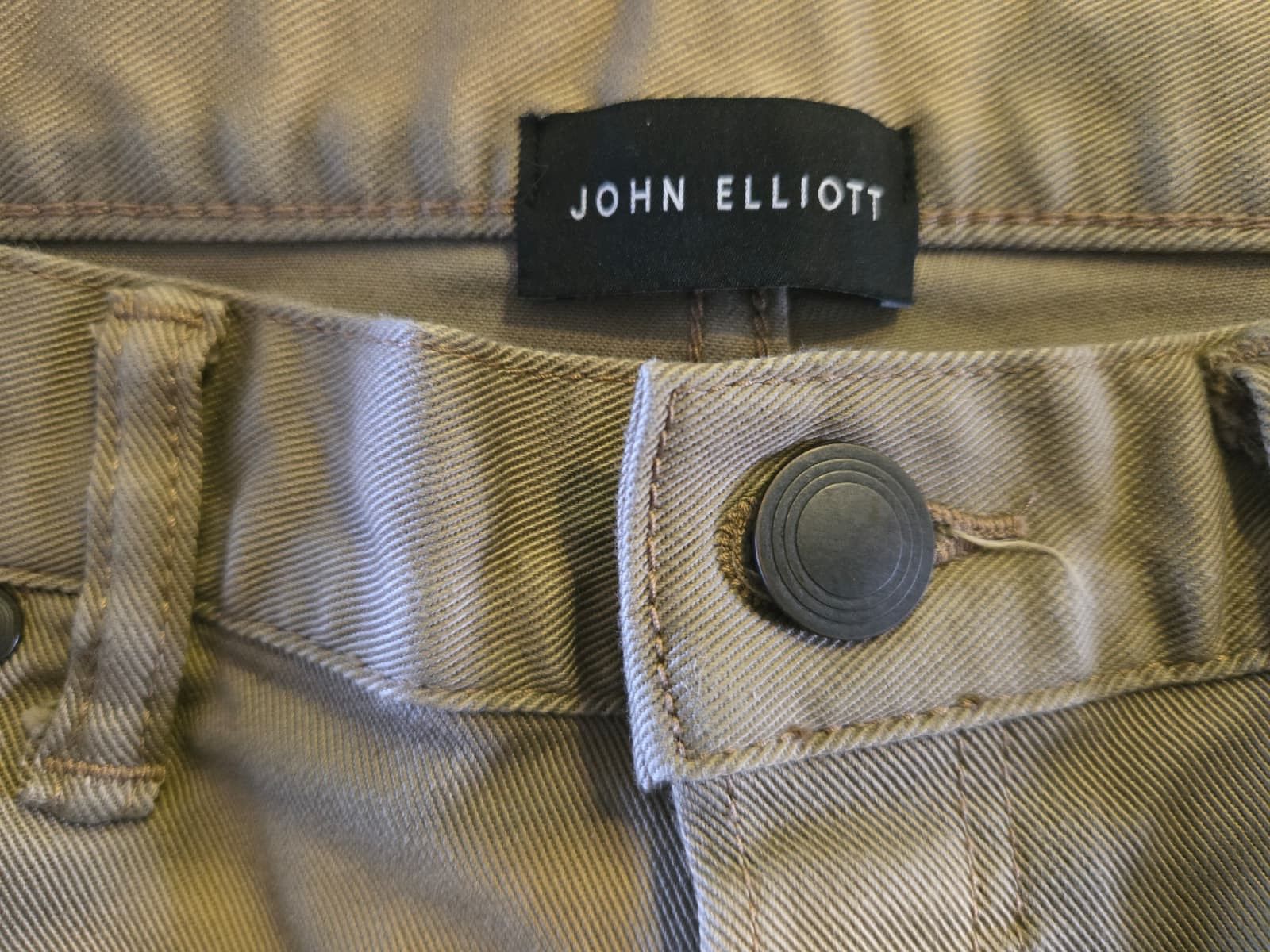 John Elliott John Elliott Cast 2 Jeans Wheat W33 Size US 33 - 6 Thumbnail