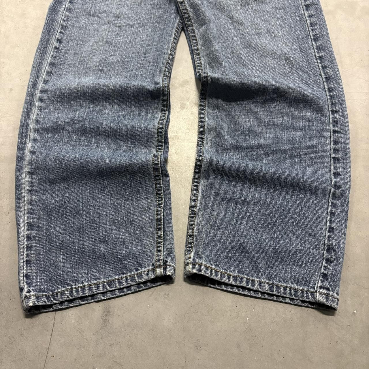 Vintage Crazy Vintage Y2K/2000s Baggy Levis Denizen Medium Blue Wash Denim Jeans! Size US 36 / EU 52 - 3 Thumbnail
