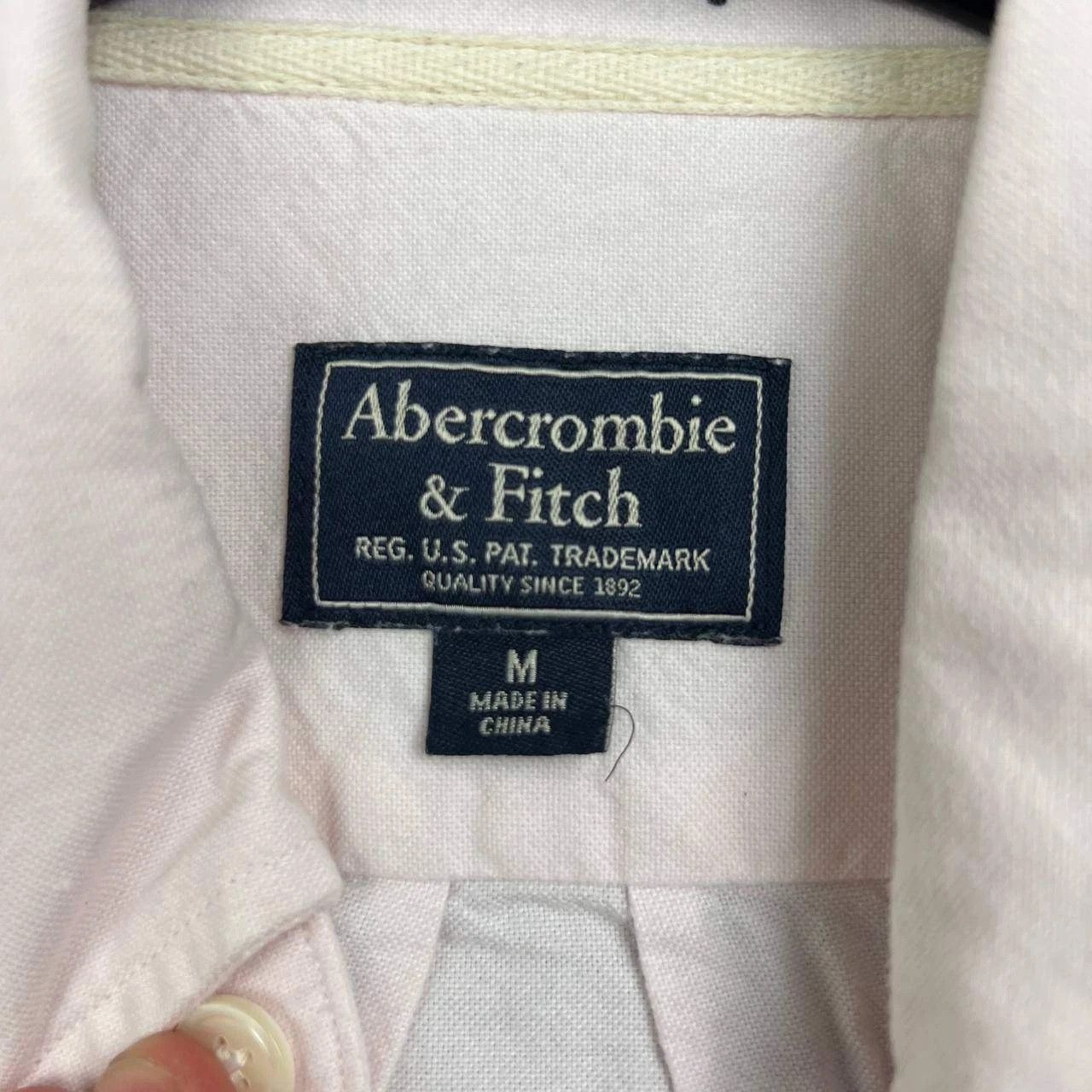 Abercrombie & Fitch Abercrombie & Fitch Shirt Men Button Up Long Sleeve M Size US M / EU 48-50 / 2 - 6 Thumbnail
