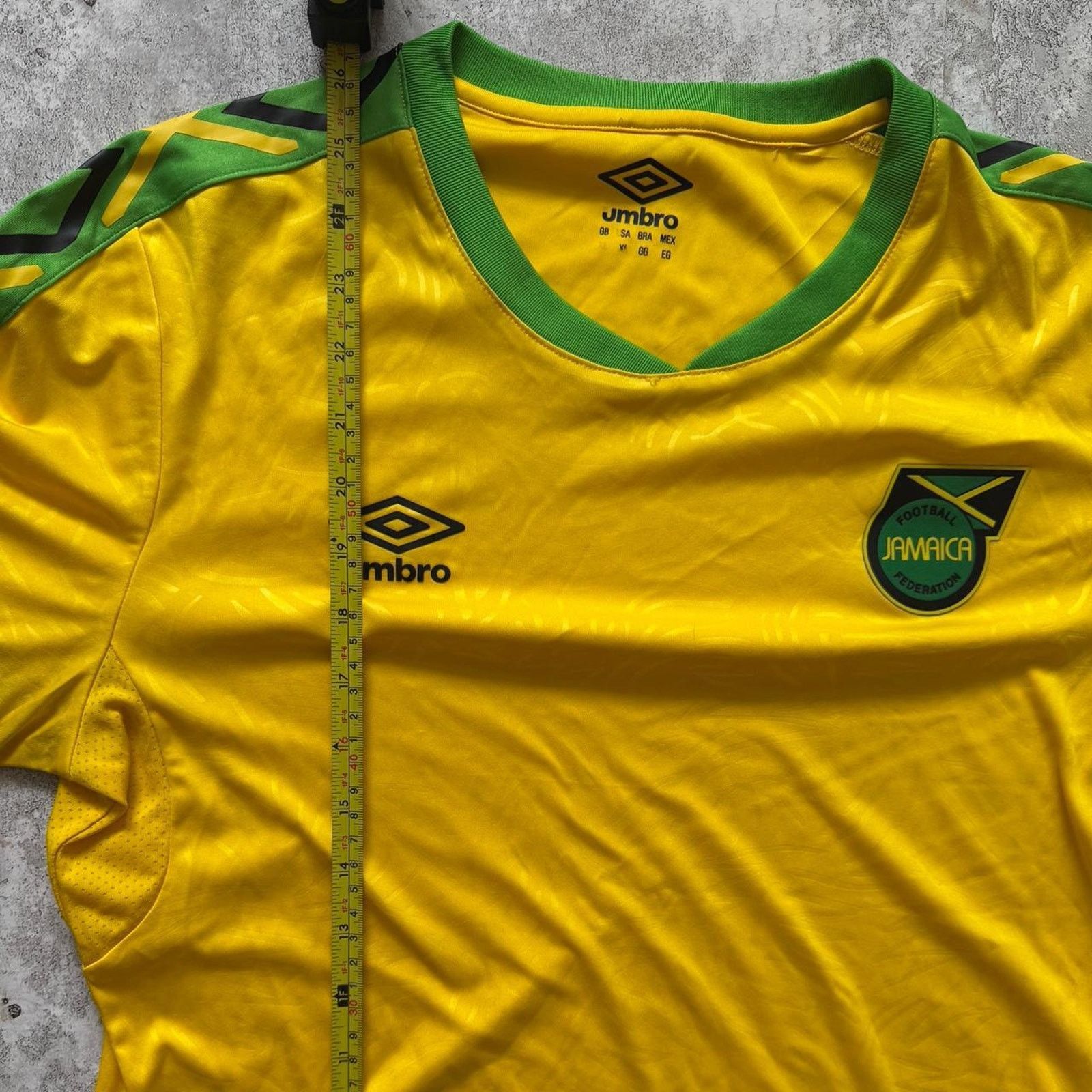 Umbro Women’s Jamaica 2018-19 Umbro Home Jersey – Size XL Size XL / US 12-14 / IT 48-50 - 8 Thumbnail