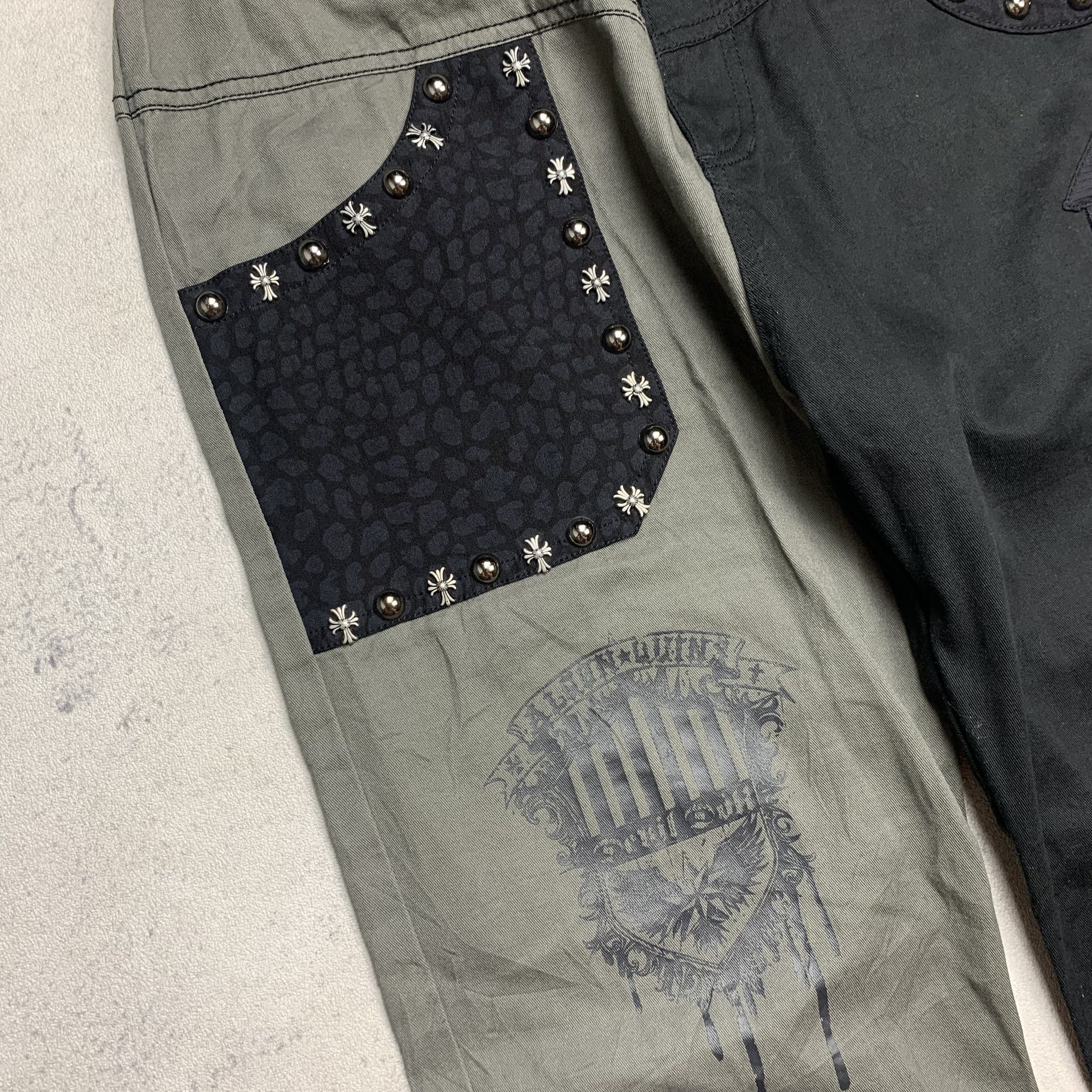 Japanese Brand Algonquins Japanese Brand Pants Gothic Punk Bondage Size US 28 / EU 44 - 4 Thumbnail