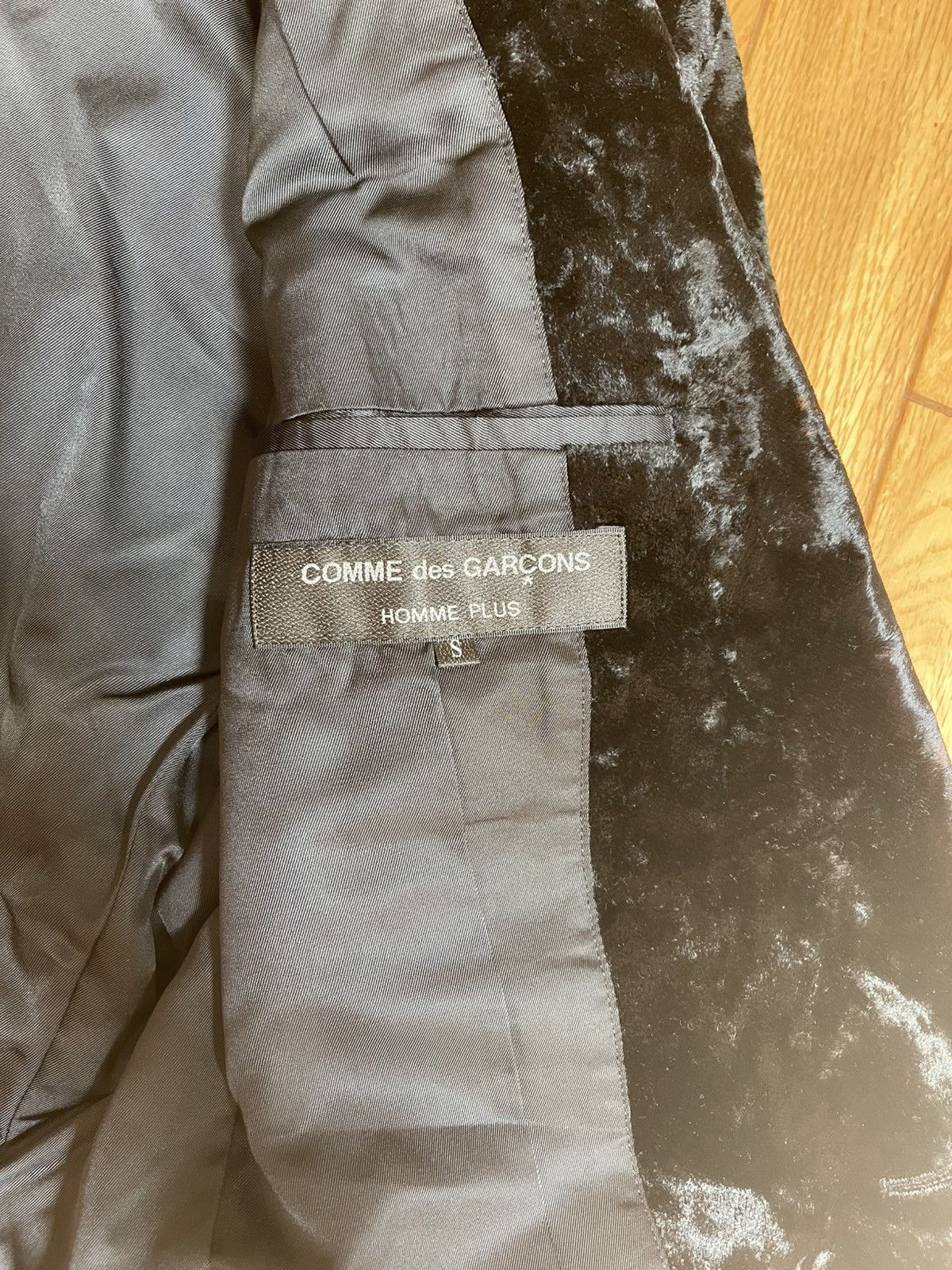 Comme des Garcons Homme Plus 06 AW Comme des Garçon Homme Plus [Archive] Velvet Blazer Size 40L - 4 Thumbnail
