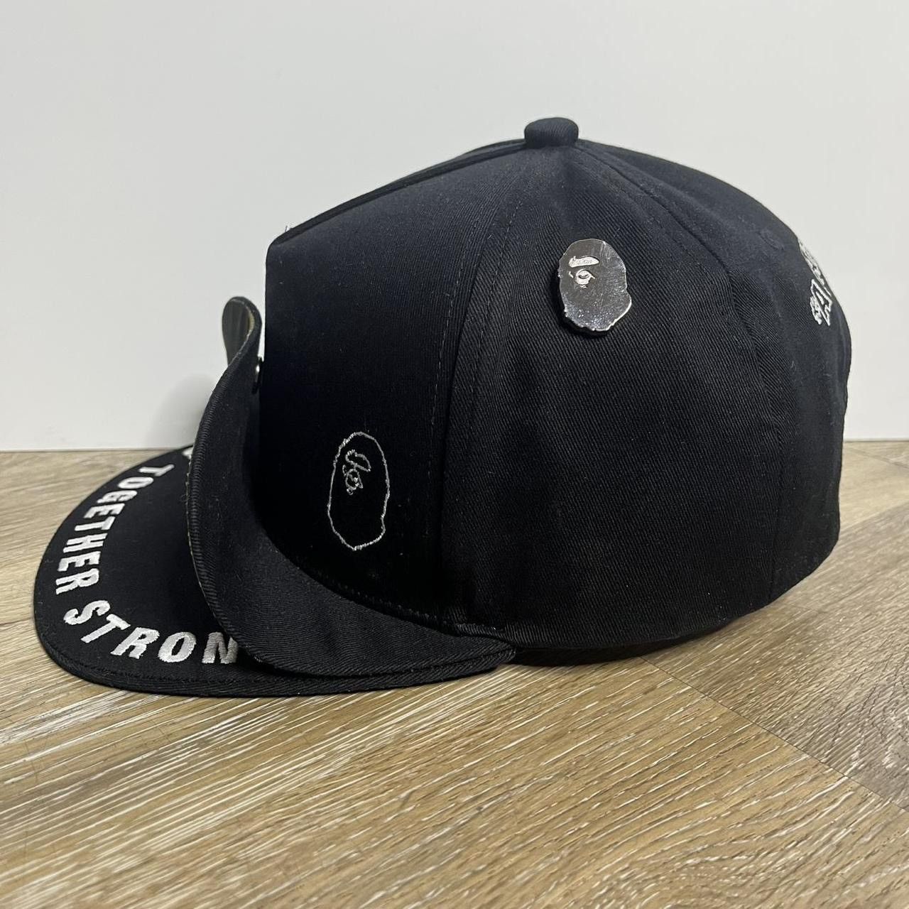 Bape RARE bape double visor snapback Size ONE SIZE - 4 Thumbnail