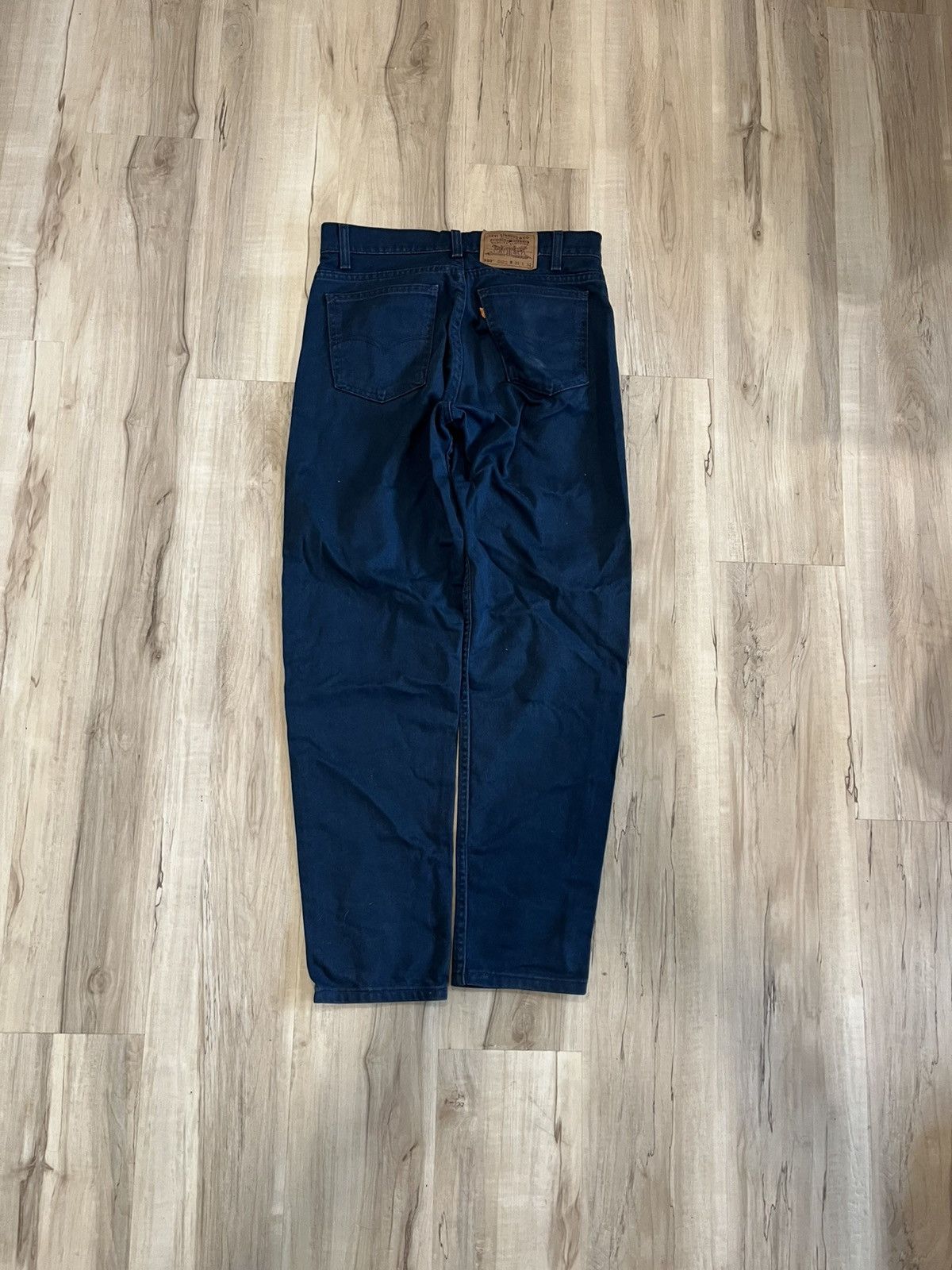 Levi's × Vintage 90s Levi’s 550 orange tab made in USA jeans Size US 30 / EU 46 - 2 Thumbnail