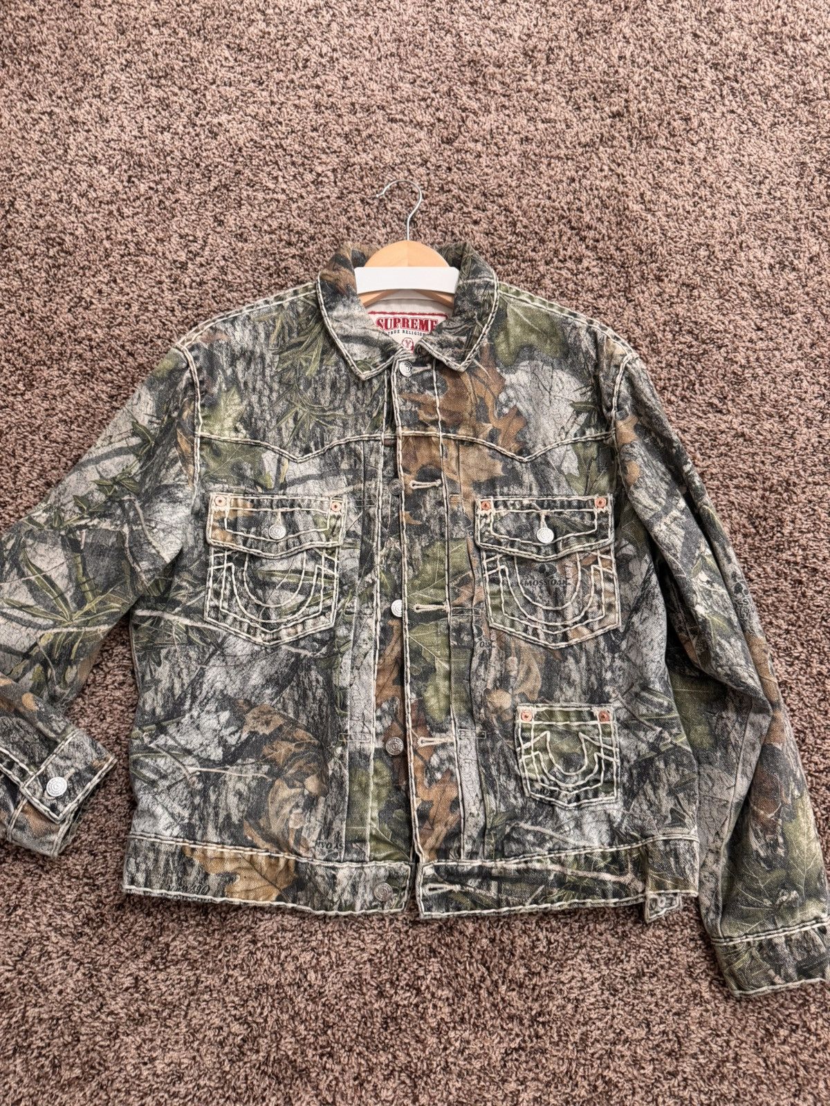 Supreme Supreme True Religion Camo Jacket Size US S / EU 44-46 / 1 - 1 Thumbnail
