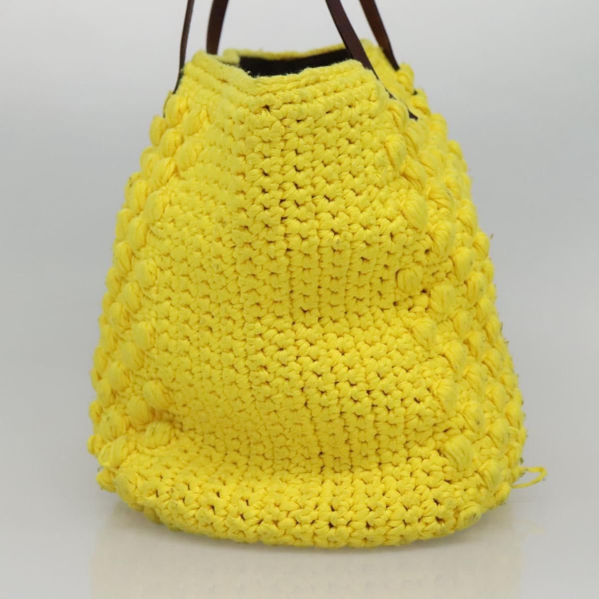 Fendi FENDI Shoulder Bag Wool Yellow Size ONE SIZE - 5 Thumbnail