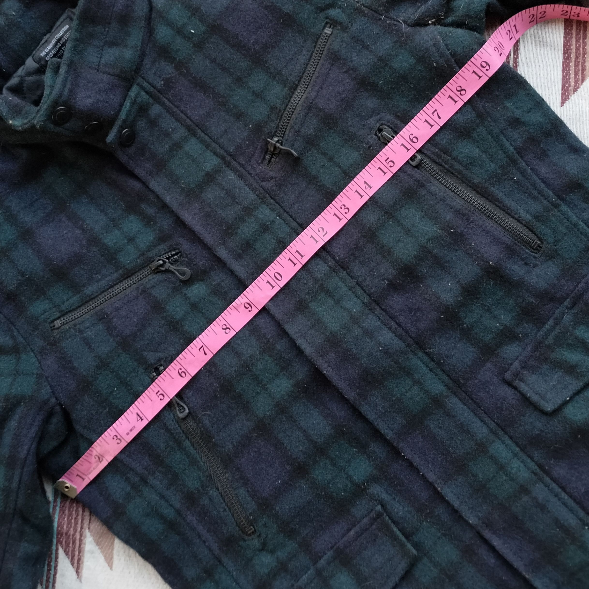 Nicole Club Nicole Club For Men japan plaid wool jacket Size US M / EU 48-50 / 2 - 18 Thumbnail