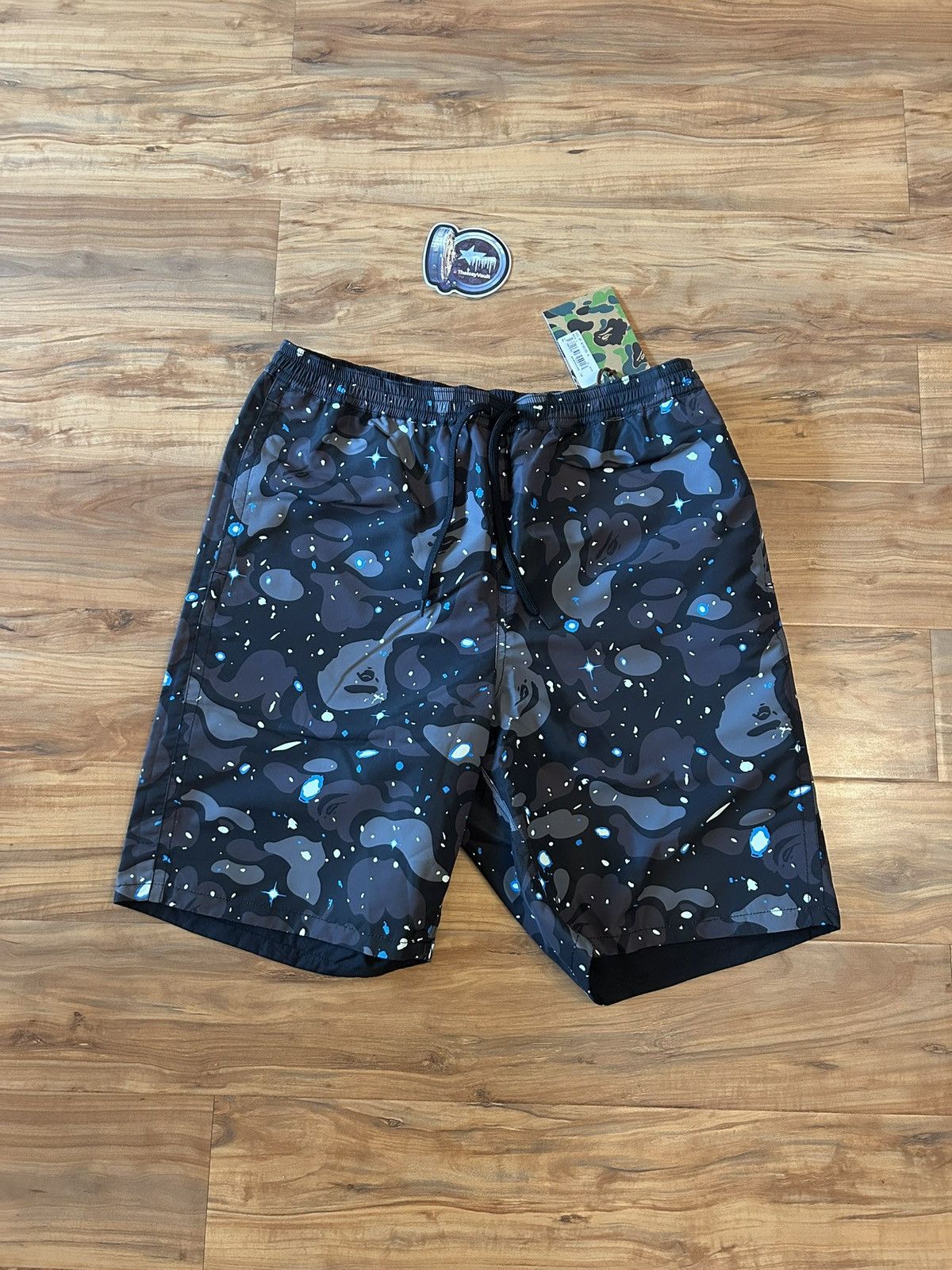 Bape Bape Space Camo / Shark Reversible Shorts Size US 30 / EU 46 - 7 Thumbnail