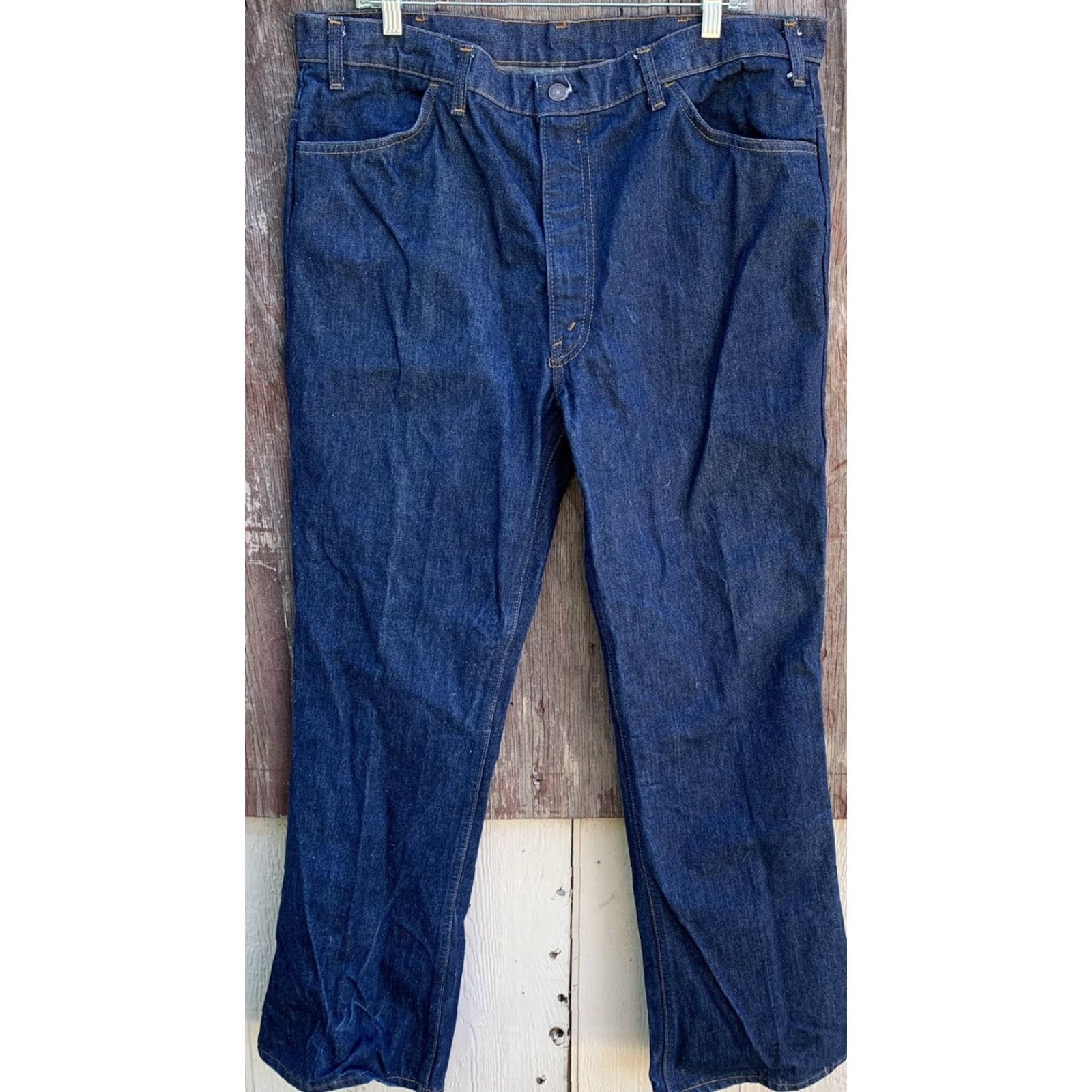 Levi's VINTAGE Levi’s 646 jeans orange tab Talon 42 zipper size 40 34 inseam 33.5 in USA Size US 40 / EU 56 - 7 Thumbnail