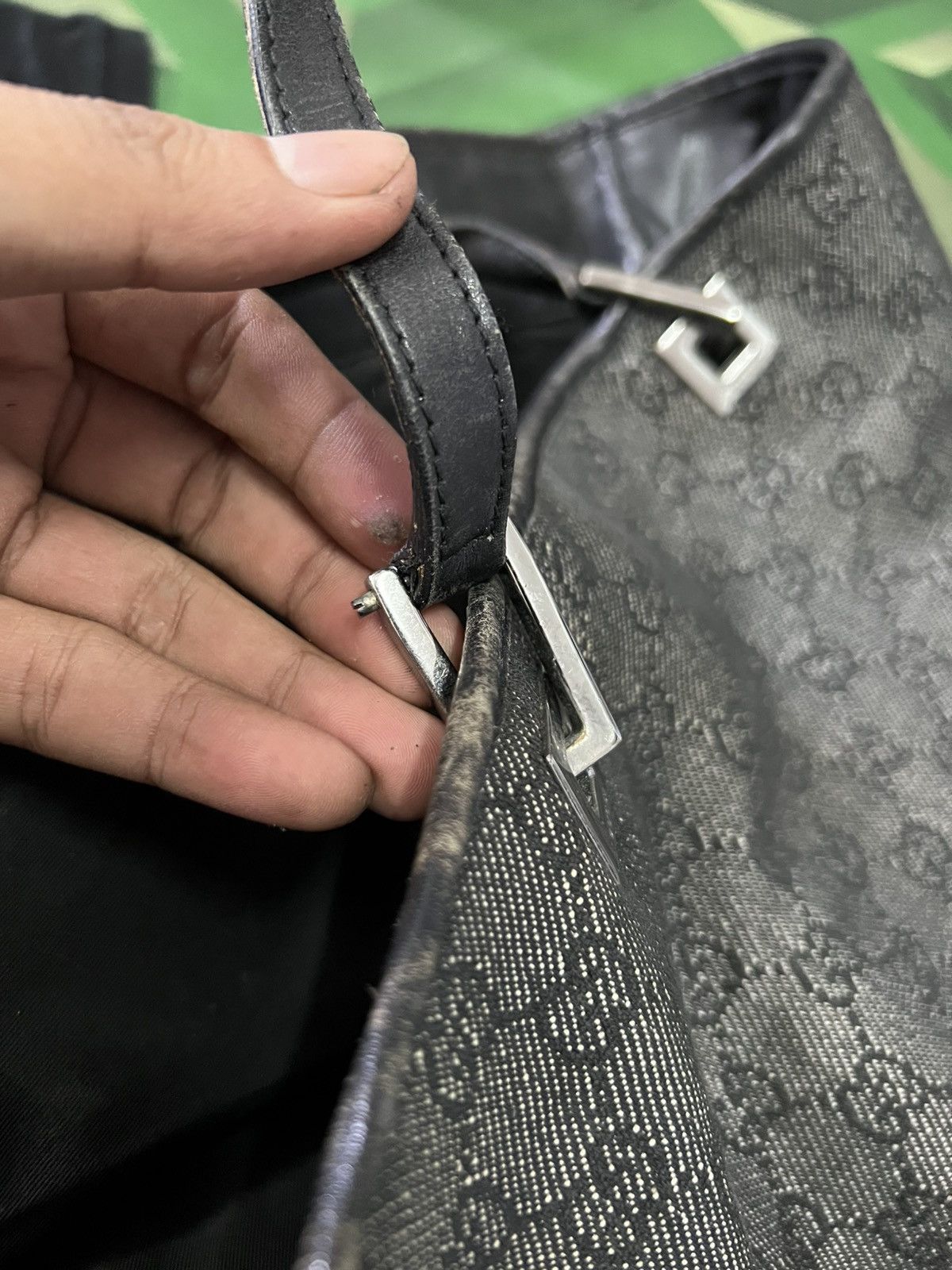 Gucci × Vintage Gucci vintage Hand bag Size ONE SIZE - 6 Thumbnail