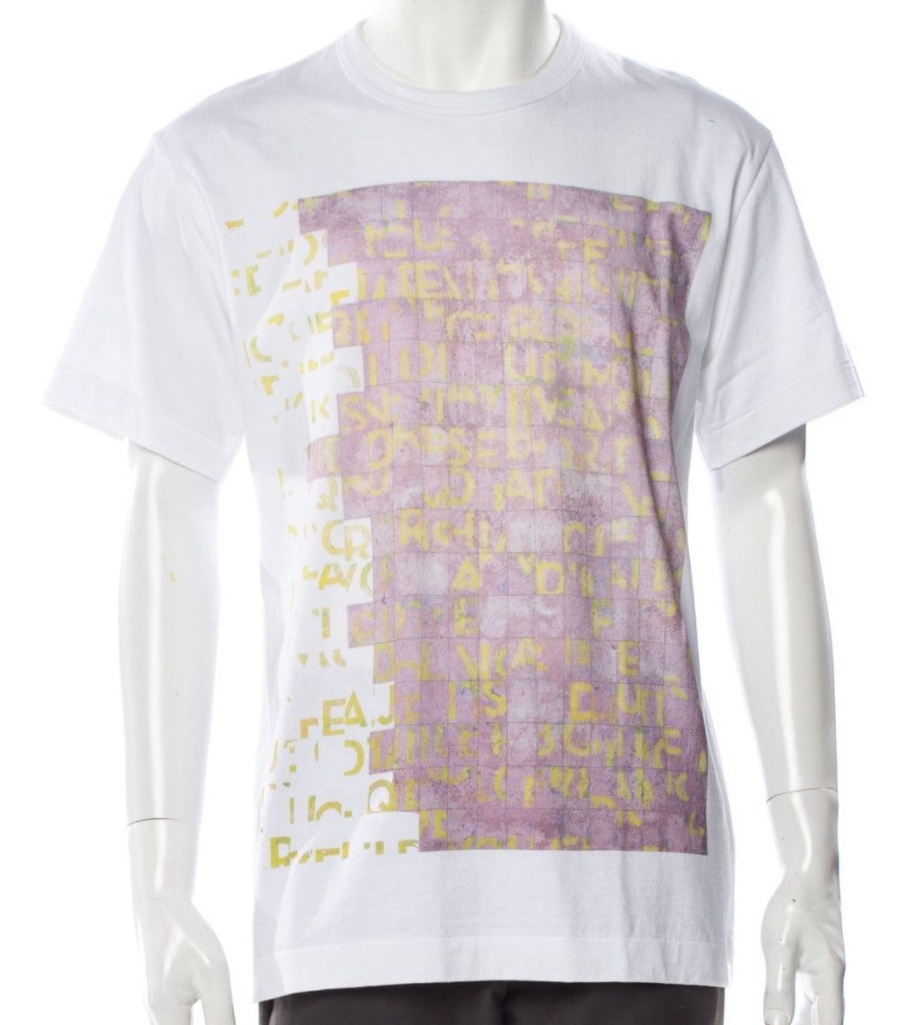 Comme des garçons home graphic t shirt NWT