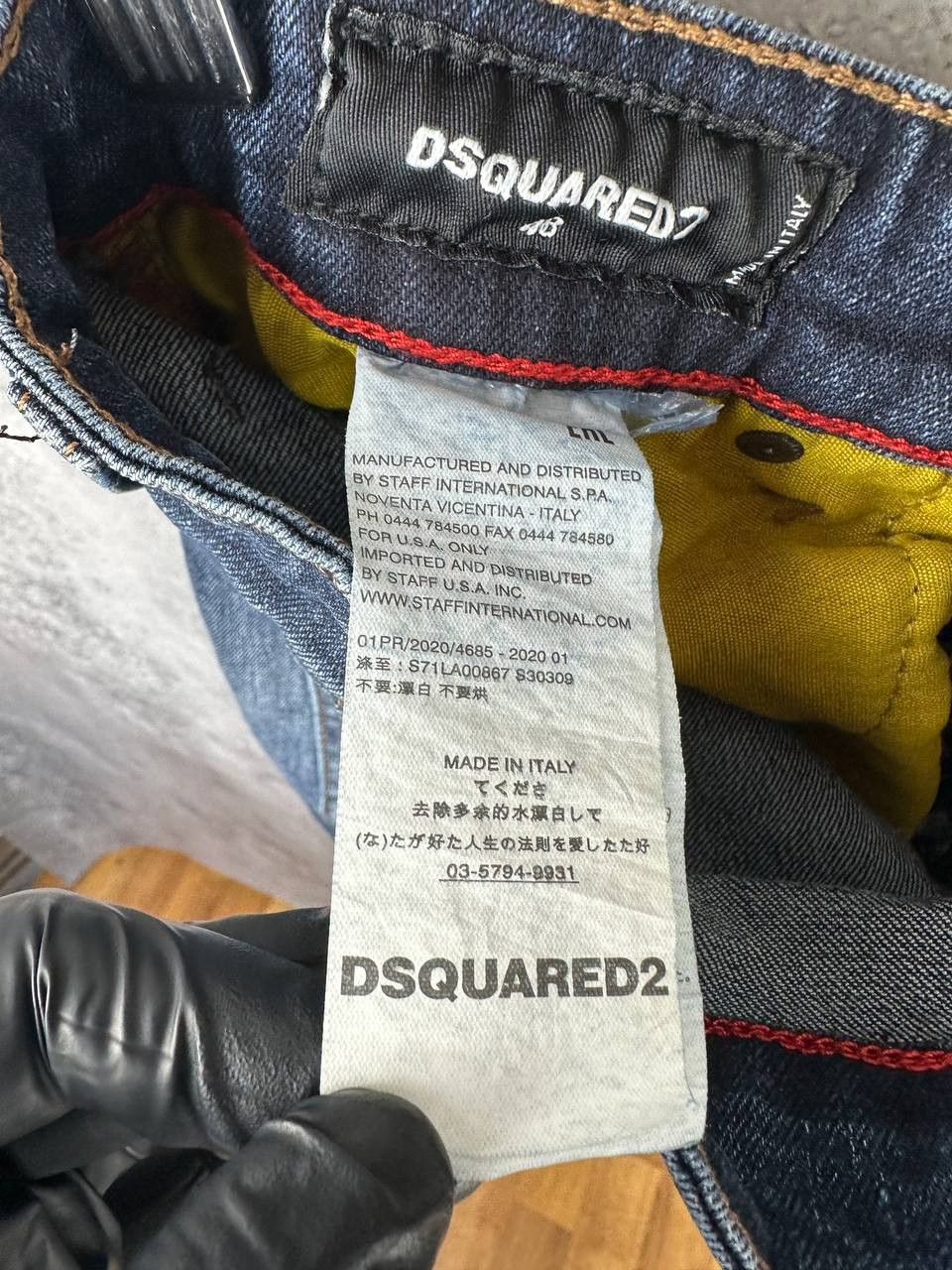 Dsquared2 Dsquared2 Skinny Jeans Distressed Pants Skater DSQ2 Faded Size US 32 / EU 48 - 13 Thumbnail