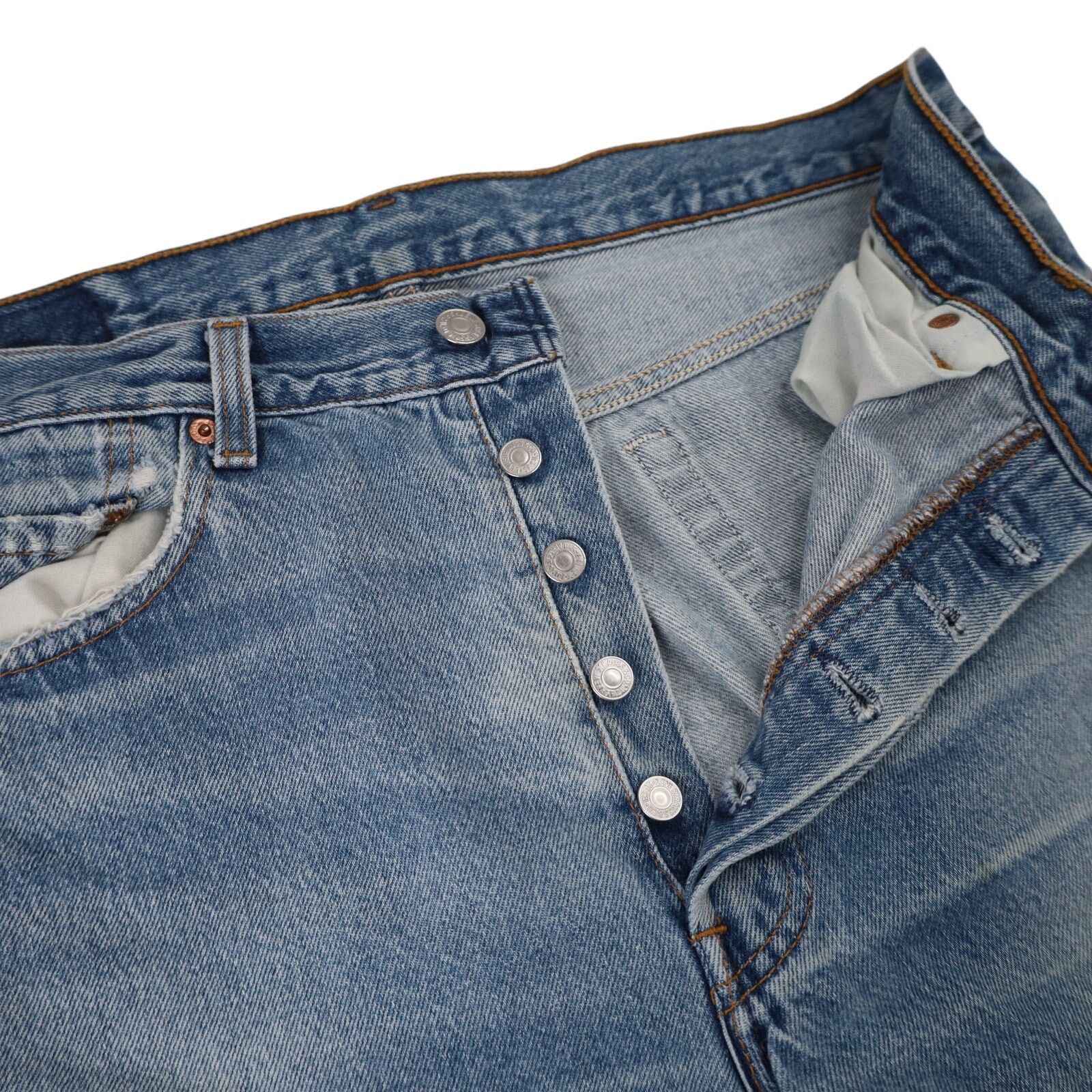 Levi's × Vintage Vintage Levis 501 Denim Jeans Size US 38 / EU 54 - 8 Thumbnail