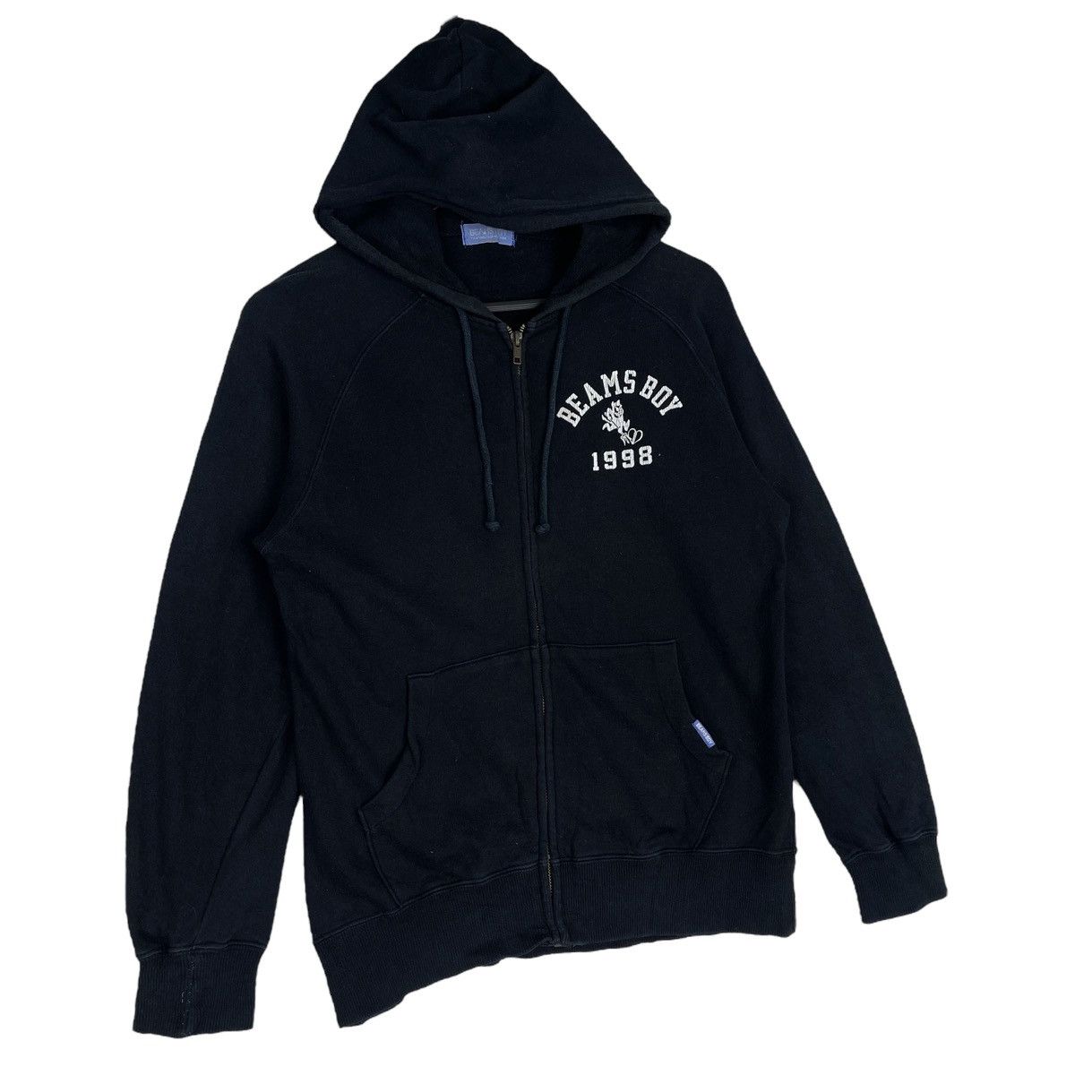 Vintage Vintage Beams Boy Full Zip Hoodie Size S Size US S / EU 44-46 / 1 - 2 Thumbnail