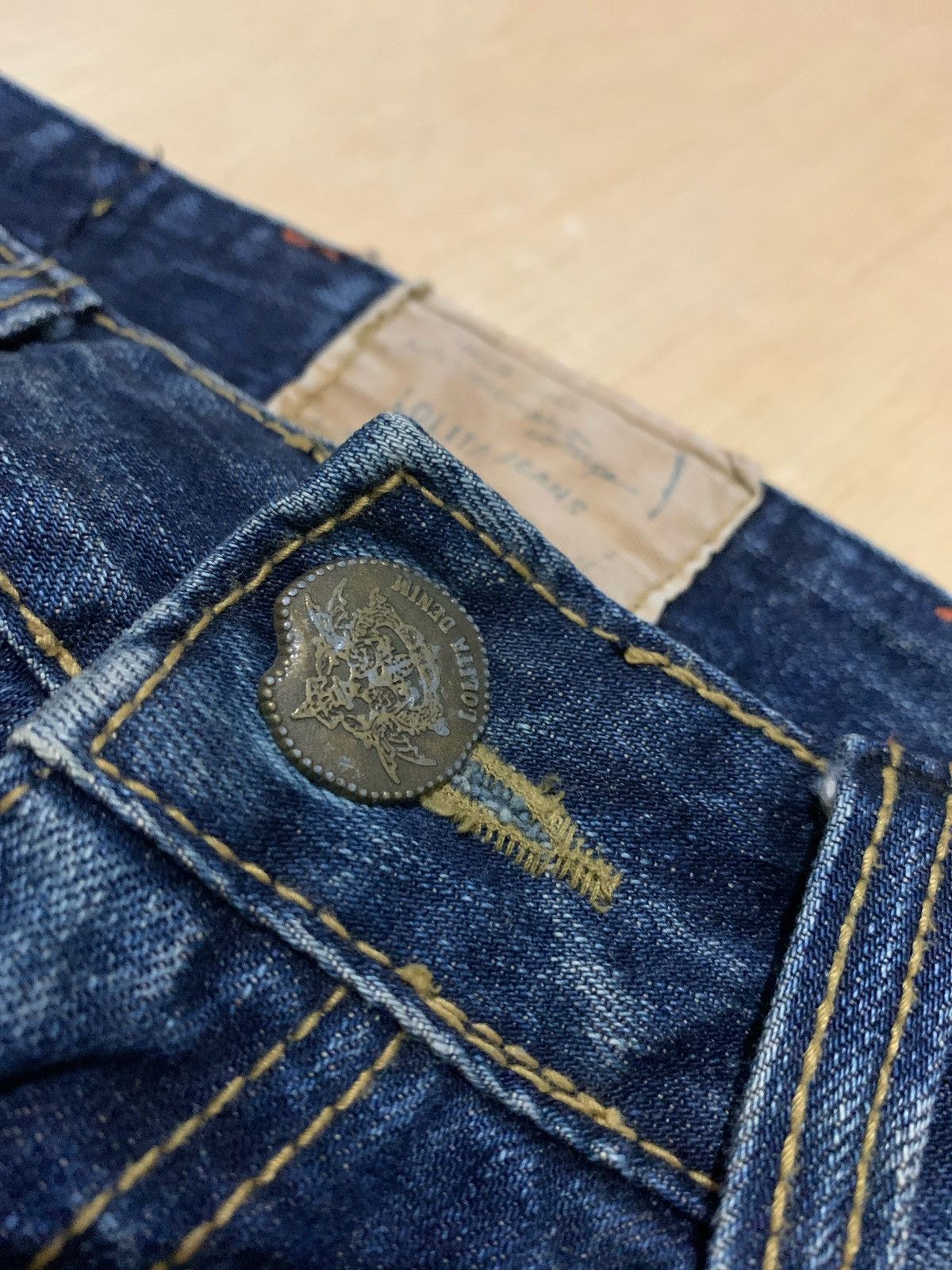Hysteric Glamour × If Six Was Nine × Japanese Brand Lolita Denim Jeans Ifsixwasnine Style Size US 32 / EU 48 - 9 Thumbnail