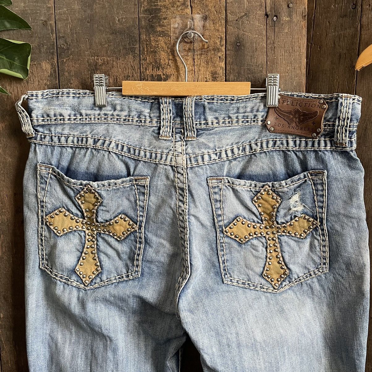 Affliction × Vintage Vintage Affliction Denim Jeans Size US 38 / EU 54 - 3 Thumbnail