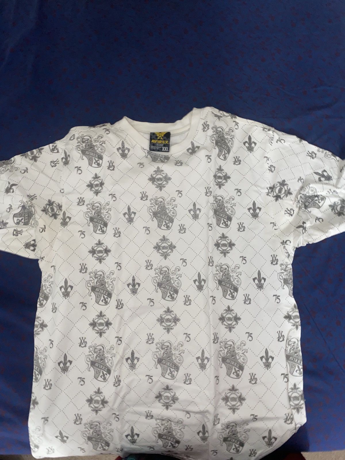 Avirex Vintage Avirex White Tee XXL Size US XXL / EU 58 / 5 - 2 Thumbnail