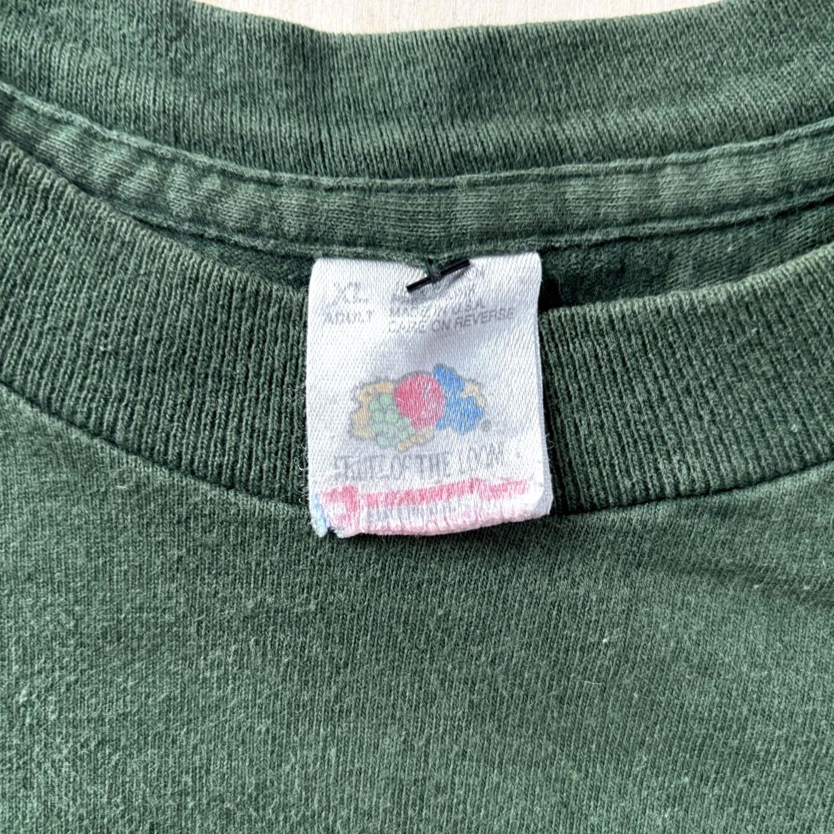 Fruit Of The Loom Hard Rock Cafe Bahamas Freeport Shirt Mens XL Green Travel Tee Size US XL / EU 56 / 4 - 2 Thumbnail