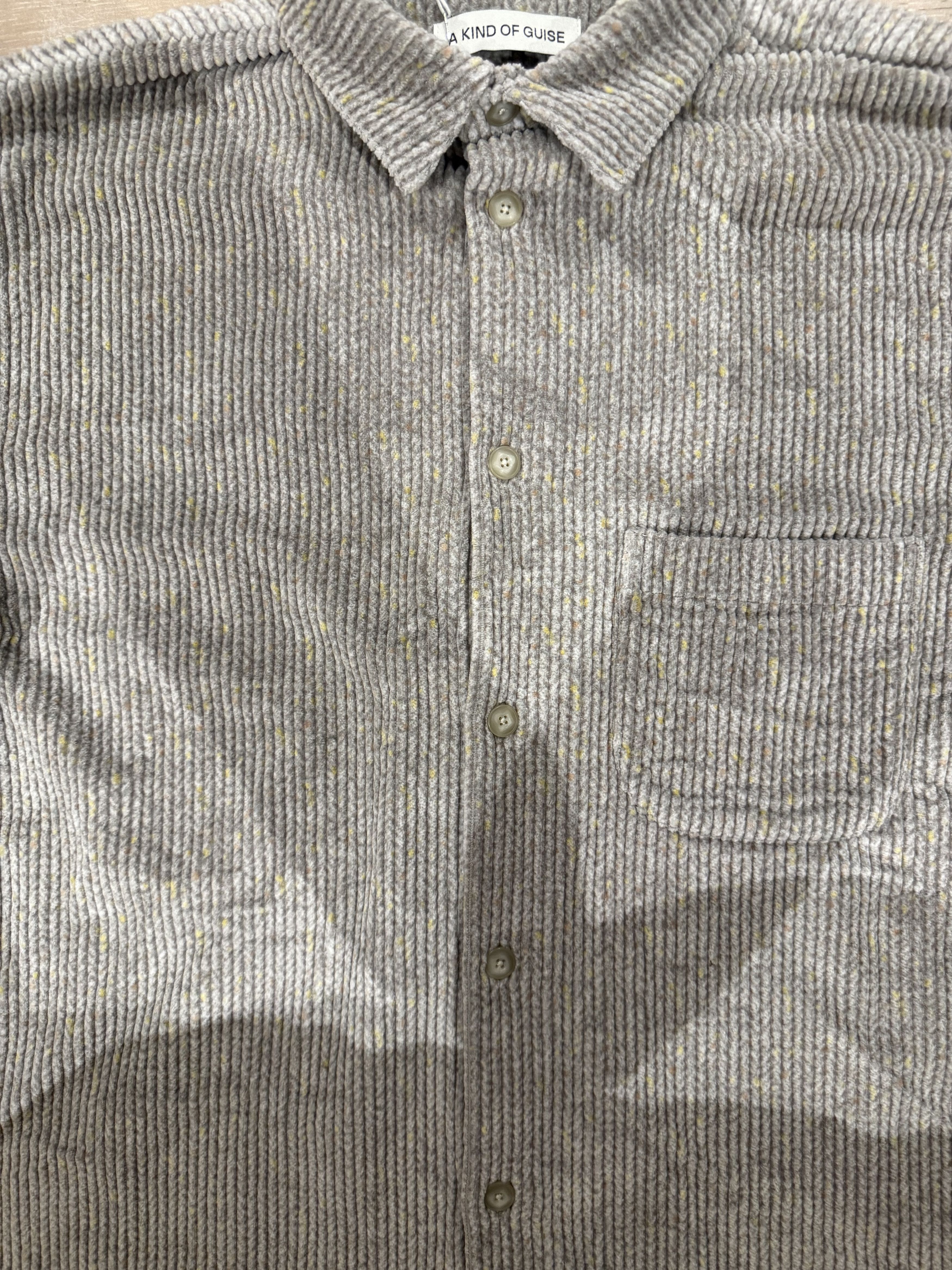 A Kind Of Guise 💚 AW23 A Kind Of Guise Gusto Shirt Tweedy Corduroy NEW Size US M / EU 48-50 / 2 - 8 Thumbnail