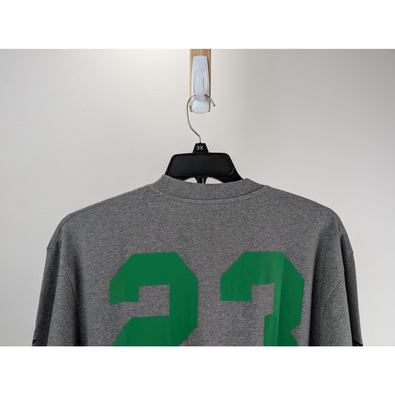 Off-White o1rshd1 23 Varsity Skate Long Sleeve Tee T-Shirt in Grey Size US XXL / EU 58 / 5 - 9 Thumbnail