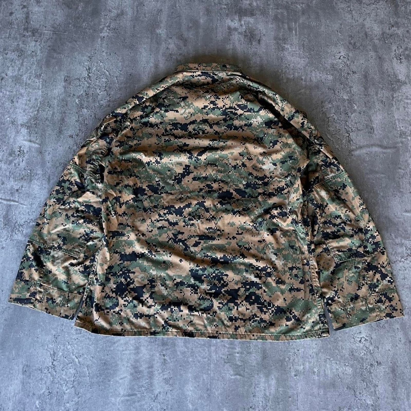 Vintage Crazy Vintage Y2K Digital Camouflage Technical Cargo Jacket Size US L / EU 52-54 / 3 - 3 Thumbnail