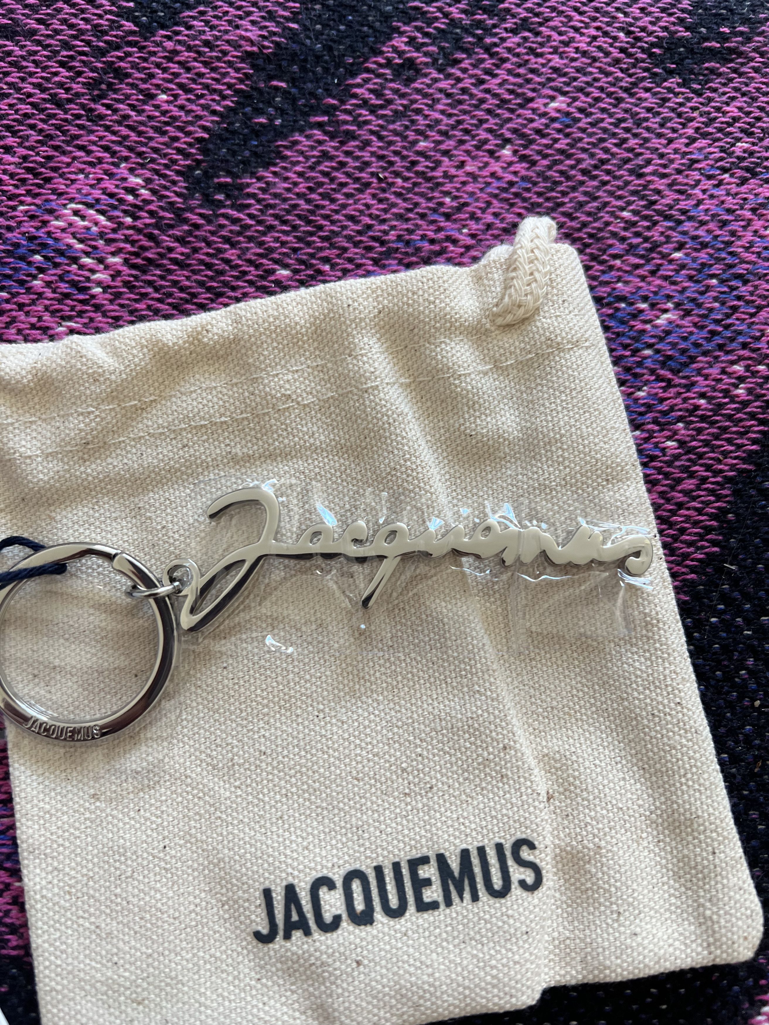 Jacquemus Jacquemus Signature Branded Brass Keyring Size ONE SIZE - 2 Thumbnail