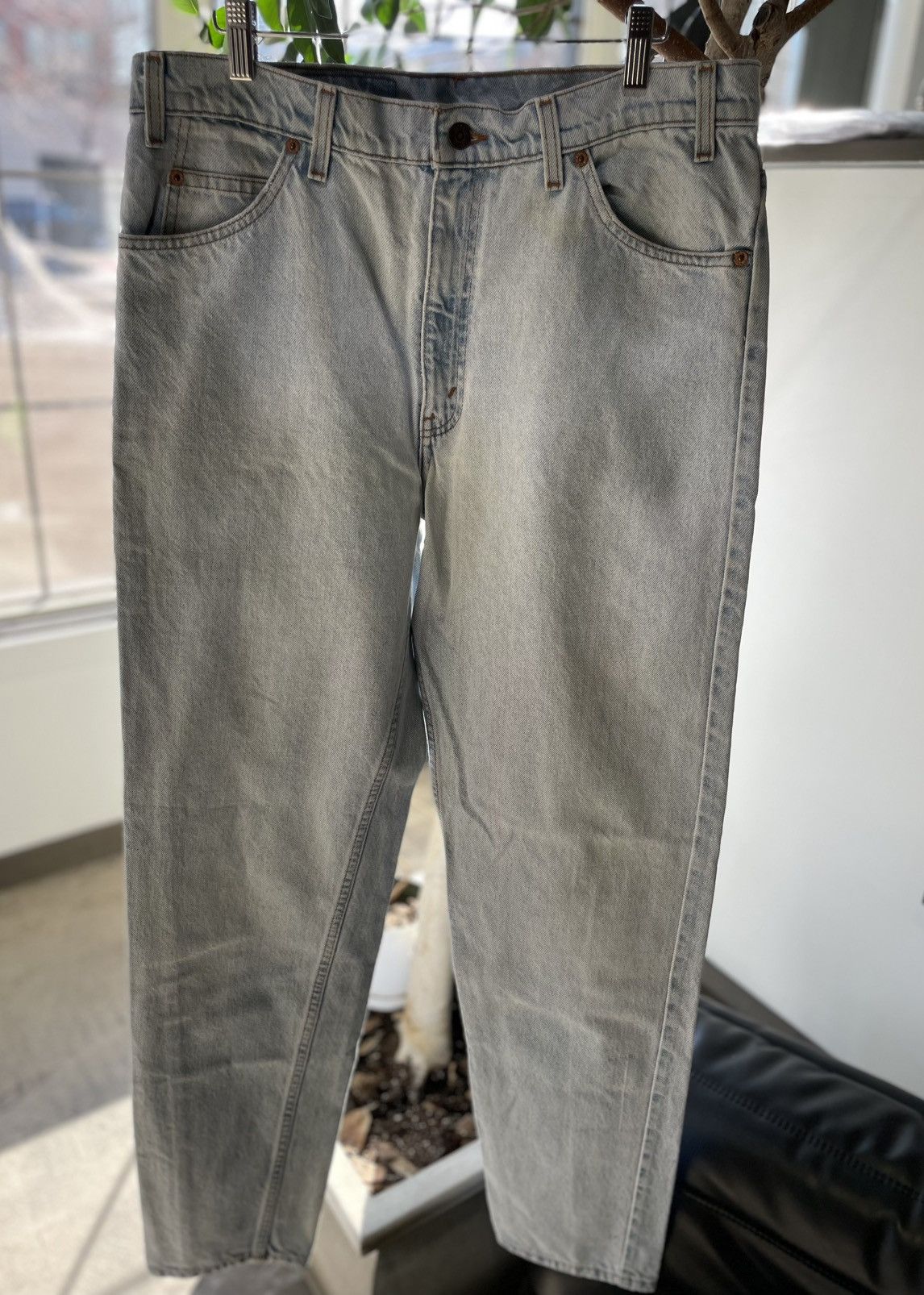 Levi's Vintage Clothing Levi's 90's 550 Orange Tab Jeans Light Wash Size US 36 / EU 52 - 1 Thumbnail