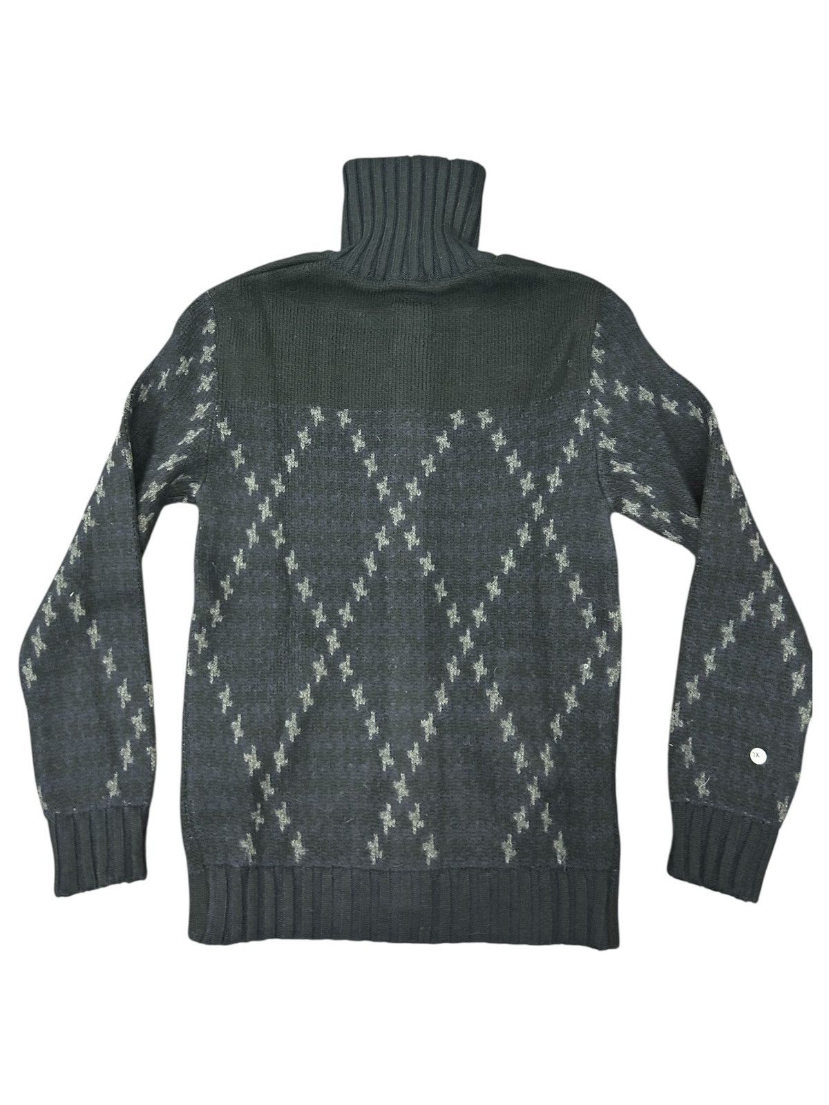 Other NWT Primo Emporio Wool-Blend Cardigan - Navy/Black - XL Size US XL / EU 56 / 4 - 3 Thumbnail