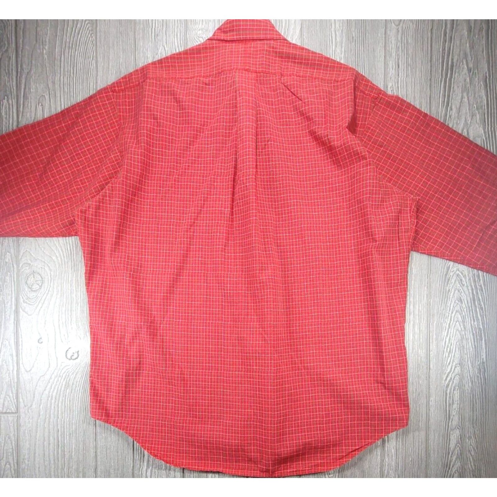 Polo Ralph Lauren VINTAGE Polo Ralph Lauren Shirt Men L Red Check Blake Button-Up Polo Ralph Lauren Blake Shirt L Red Size US L / EU 52-54 / 3 - 5 Thumbnail