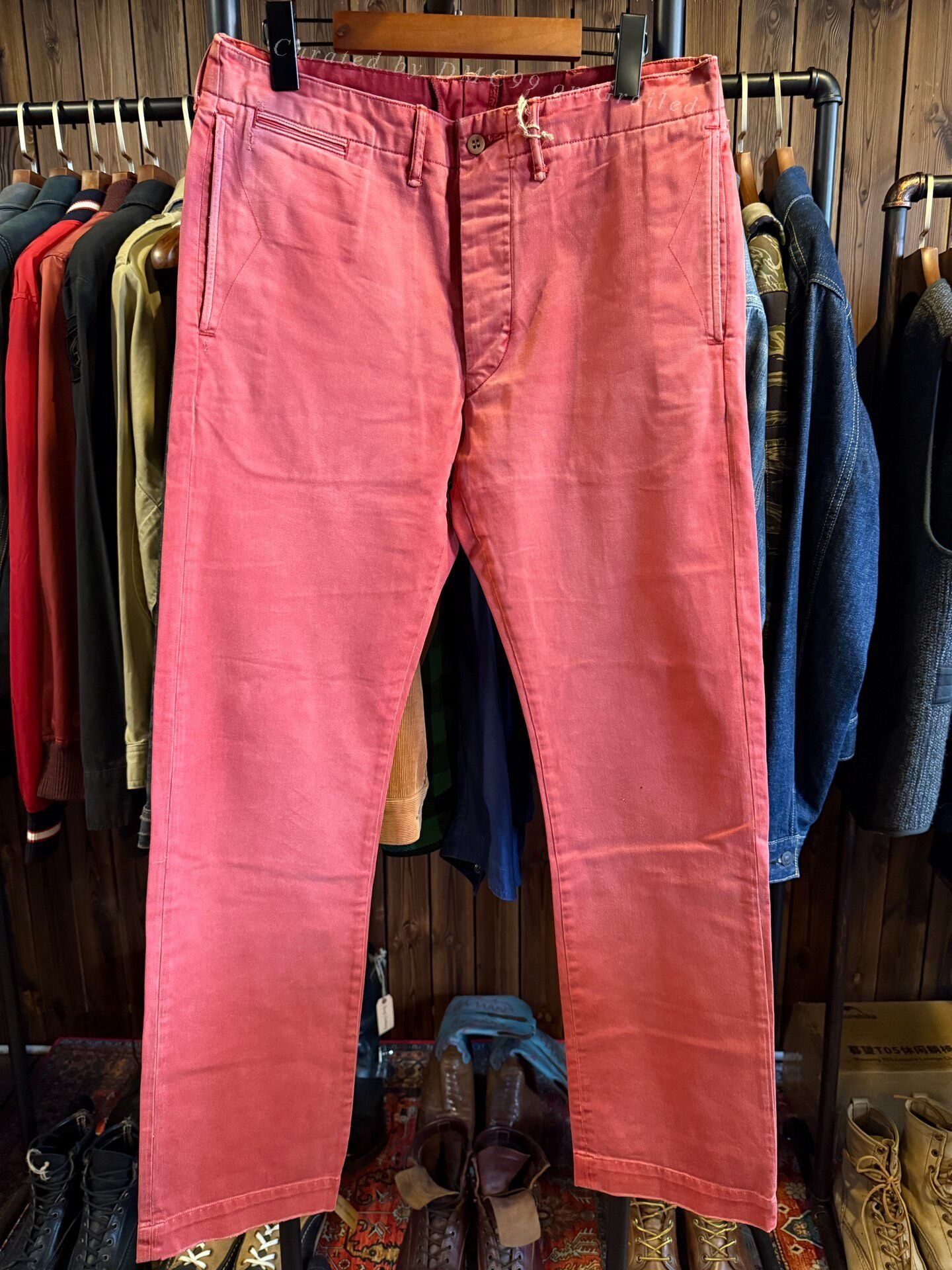 RRL Ralph Lauren RRL 32 Red Casual Pants Size US 32 / EU 48 - 1 Thumbnail