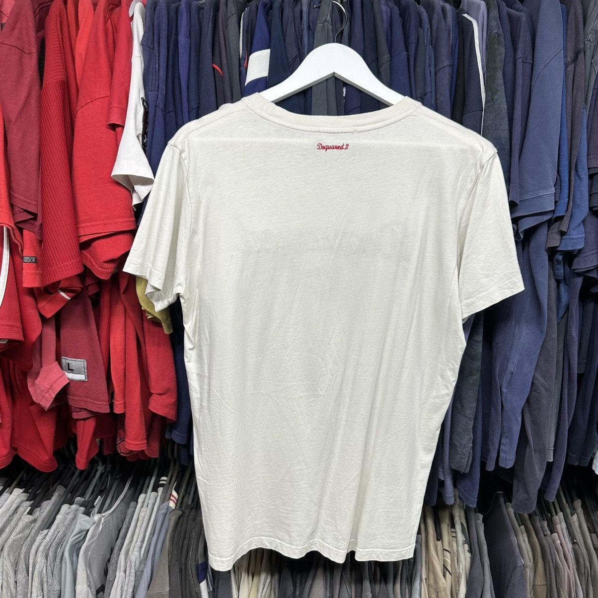 Dsquared2 Luxury Dsquared2 T-shirts Big Logo Size L 00s UsA Size US L / EU 52-54 / 3 - 2 Thumbnail