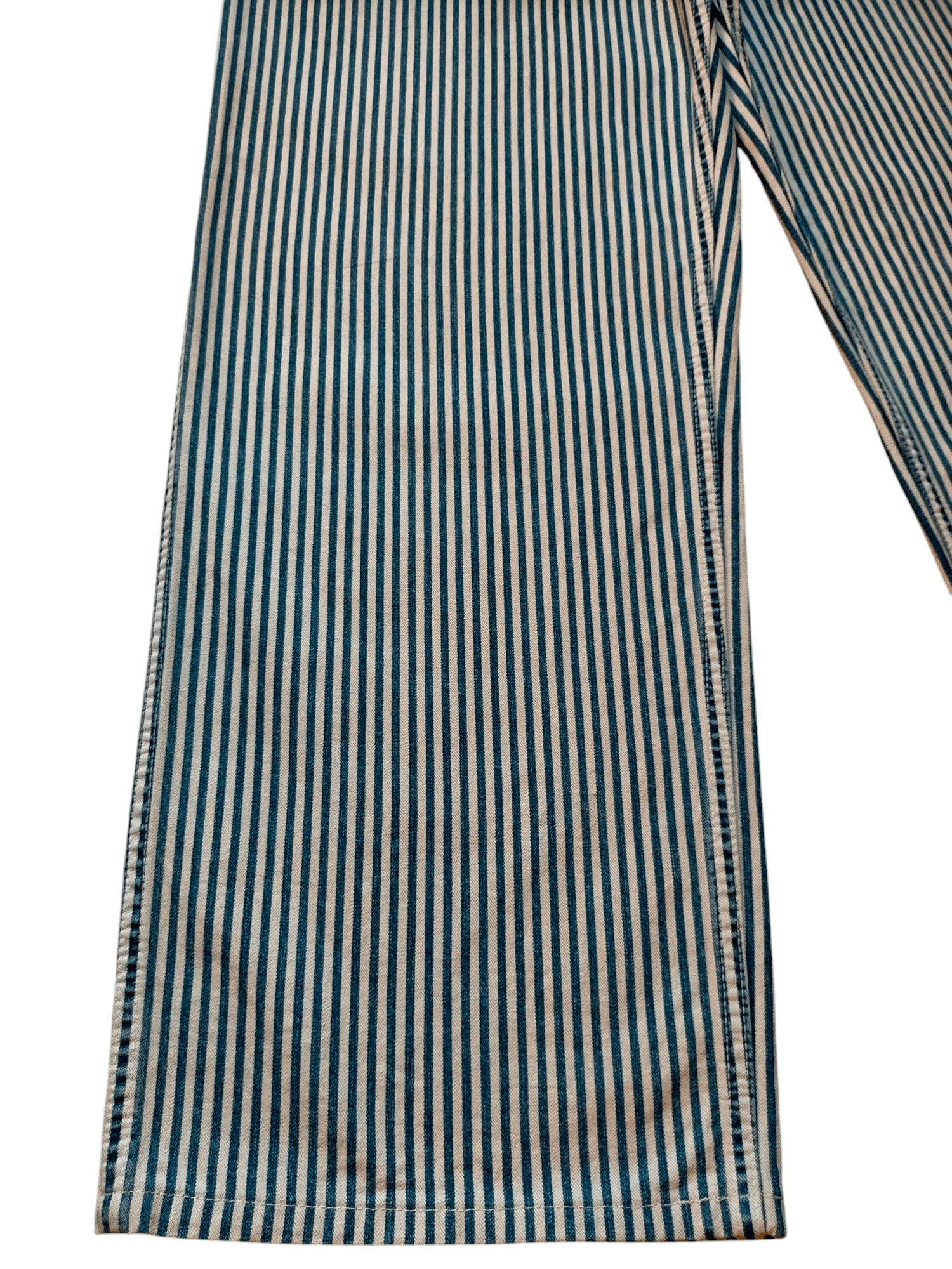 Edwin Vtg 90s ONE-O-ONE 101 Edwin Hickory Workwear Wide Leg Jeans Size US 34 / EU 50 - 7 Thumbnail