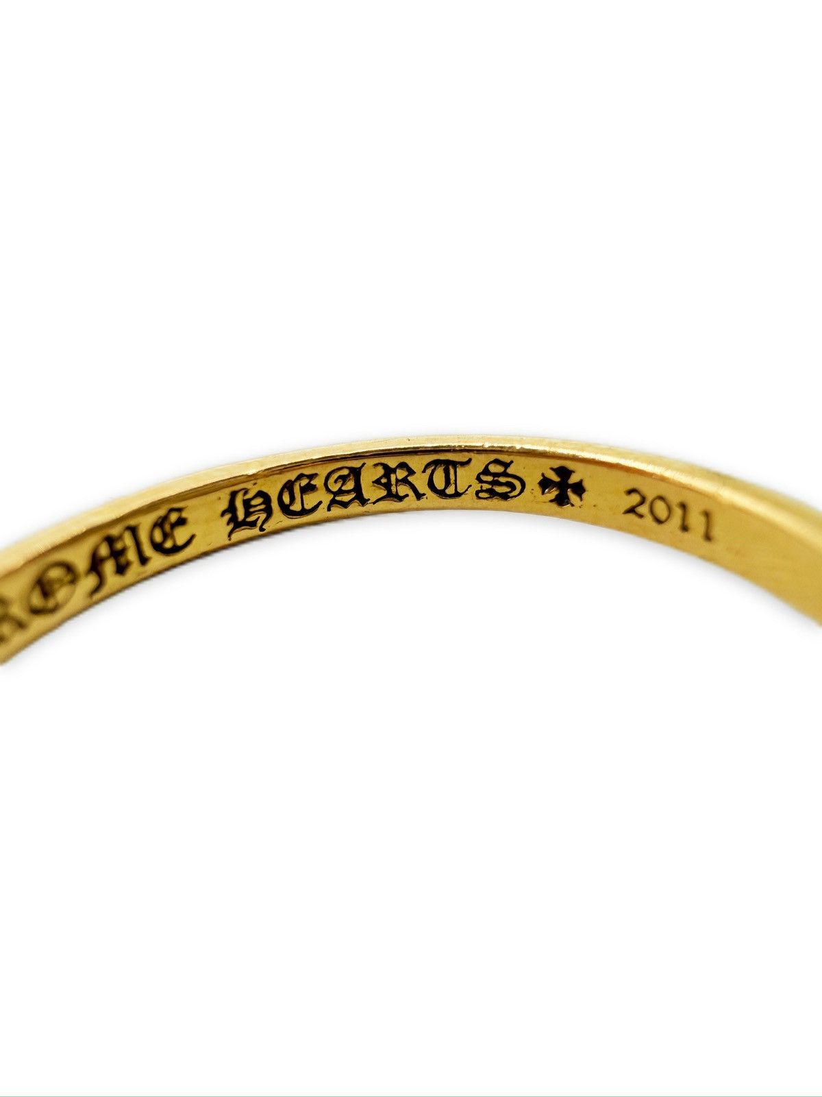 Chrome Hearts Chrome Hearts 22k Gold Factory Diamond Set Plus Ring Size ONE SIZE - 4 Thumbnail