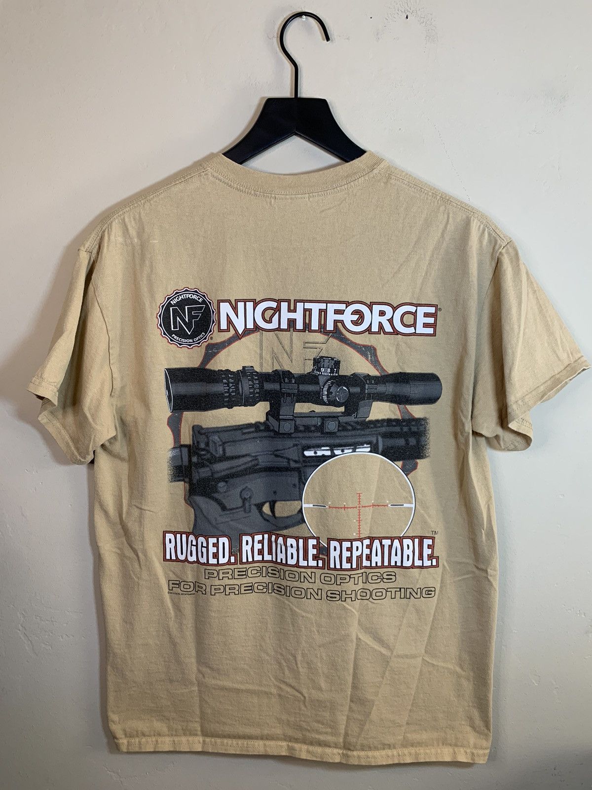 Vintage *RARE* Vintage NightForce Precision Optics Rifle Scope Shirt Size US M / EU 48-50 / 2 - 1 Thumbnail