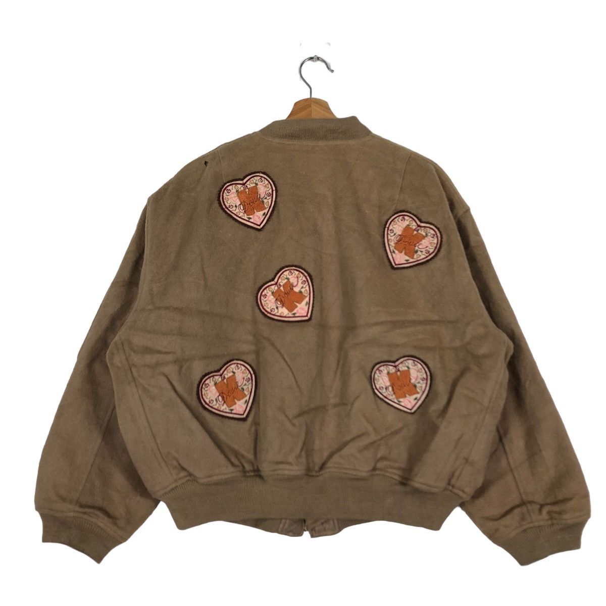 Japanese Brand 🔥Vintage Bomber Varsity Wool Jacket Ketty Issey Miyake Size US L / EU 52-54 / 3 - 1 Thumbnail