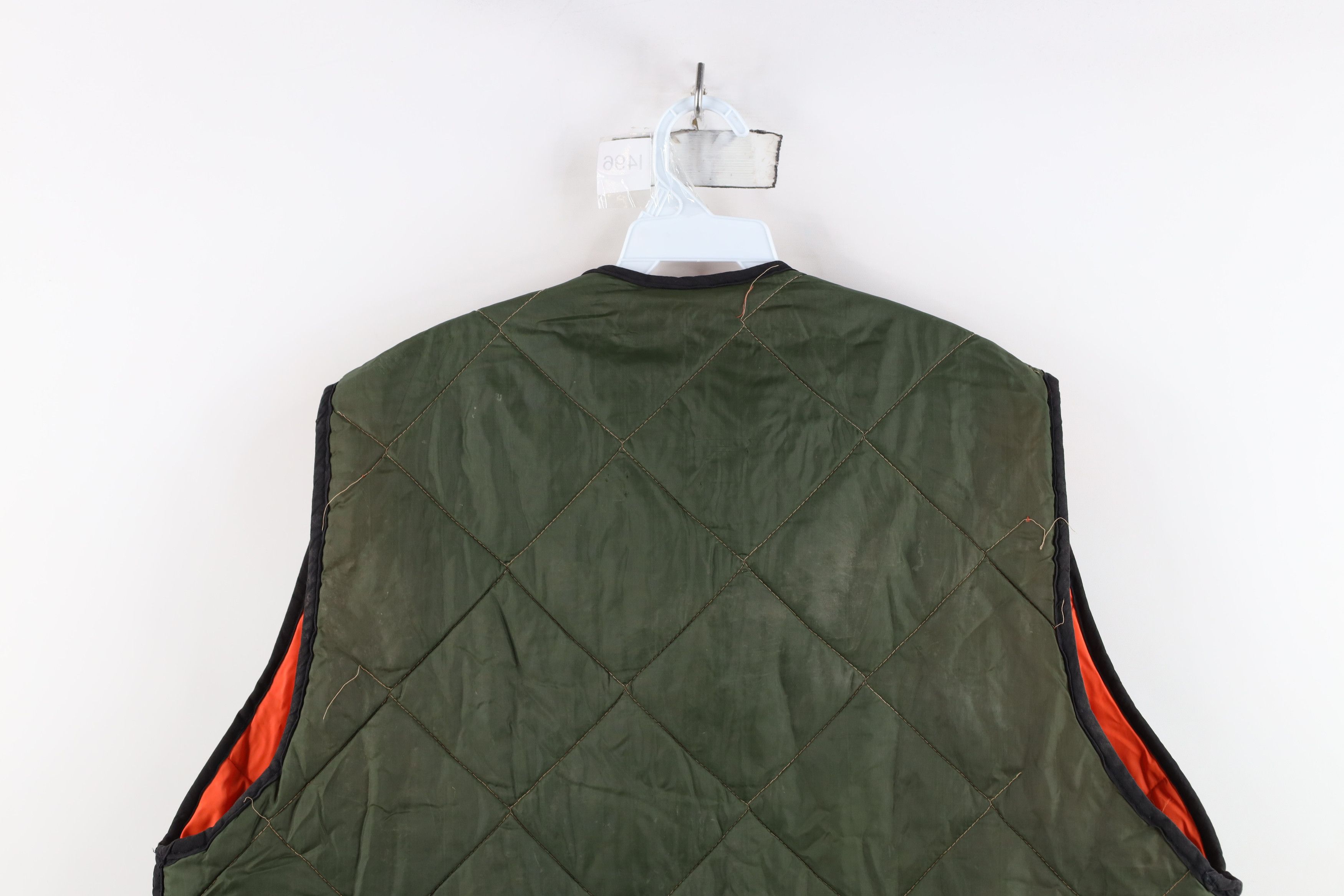 Vintage Vintage 70s Streetwear Reversible Puffer Vest Jacket USA Size US XXL / EU 58 / 5 - 18 Thumbnail