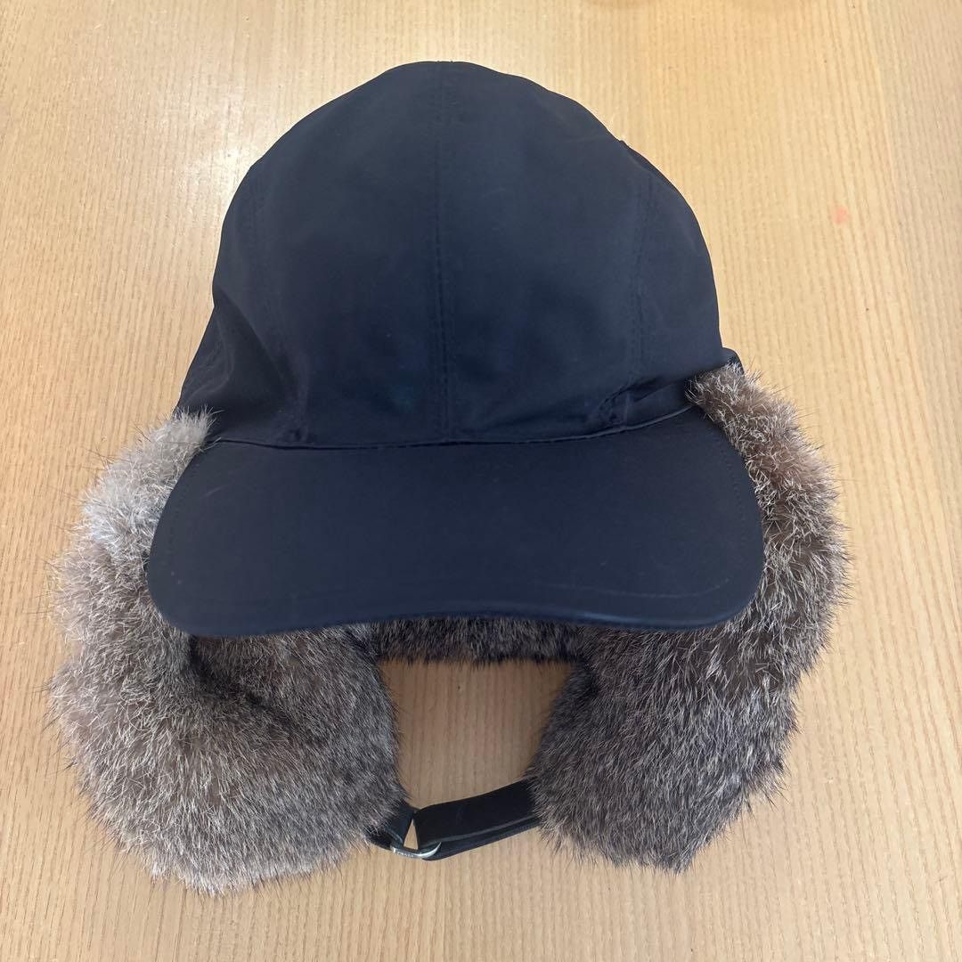 Prada Rare rabbit fur trapper hat fits sz medium Size ONE SIZE - 4 Thumbnail