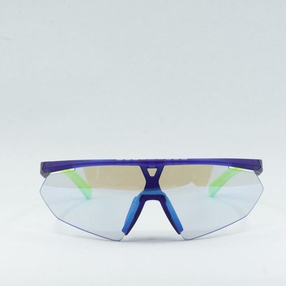 Adidas Adidas SP0015 91X Sunglasses Matte Blue Shield Frame, Blue Size ONE SIZE - 2 Thumbnail