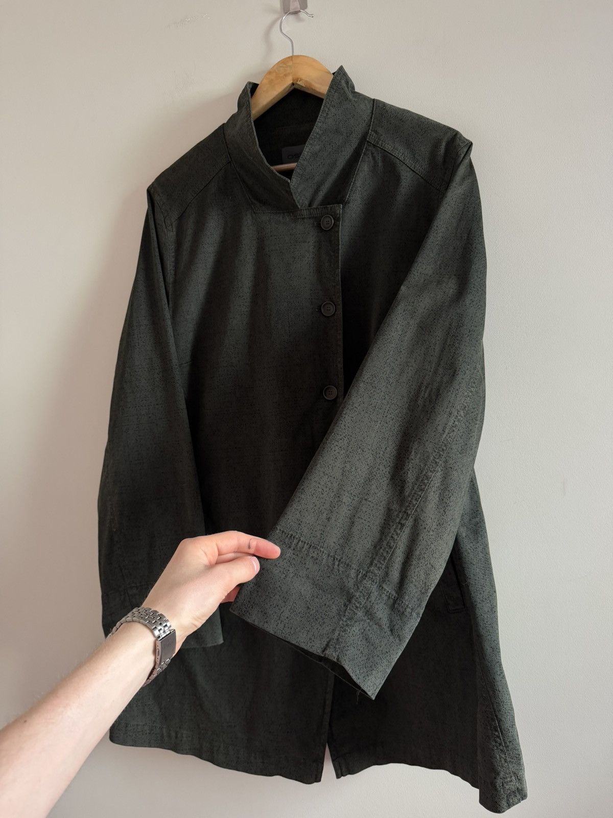 OSKA Oska Minimalist Jacket Asymmetric Button Size L / US 10 / IT 46 - 2 Thumbnail