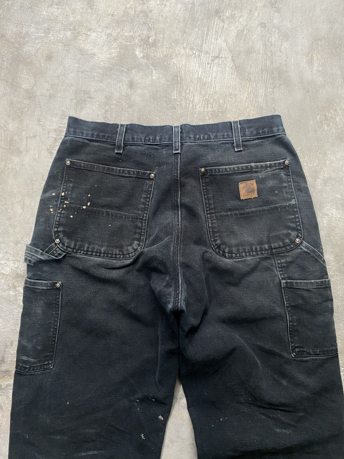 Carhartt FADED BLACK CARHATTT DOUBLE KNEE Size US 32 / EU 48 - 2 Thumbnail