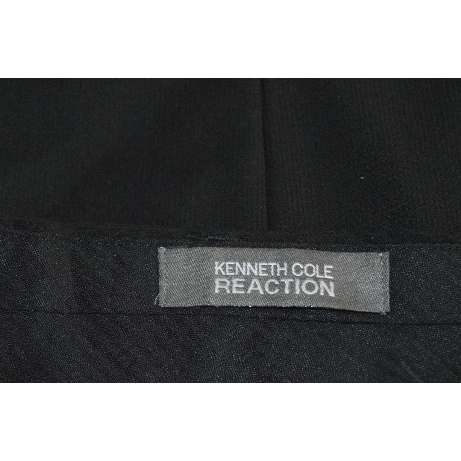 Kenneth Cole KENNETH COLE REACTION Flat Front PANTS Black mini cord SIZE 36 x 30 NWT Size US 36 / EU 52 - 7 Thumbnail
