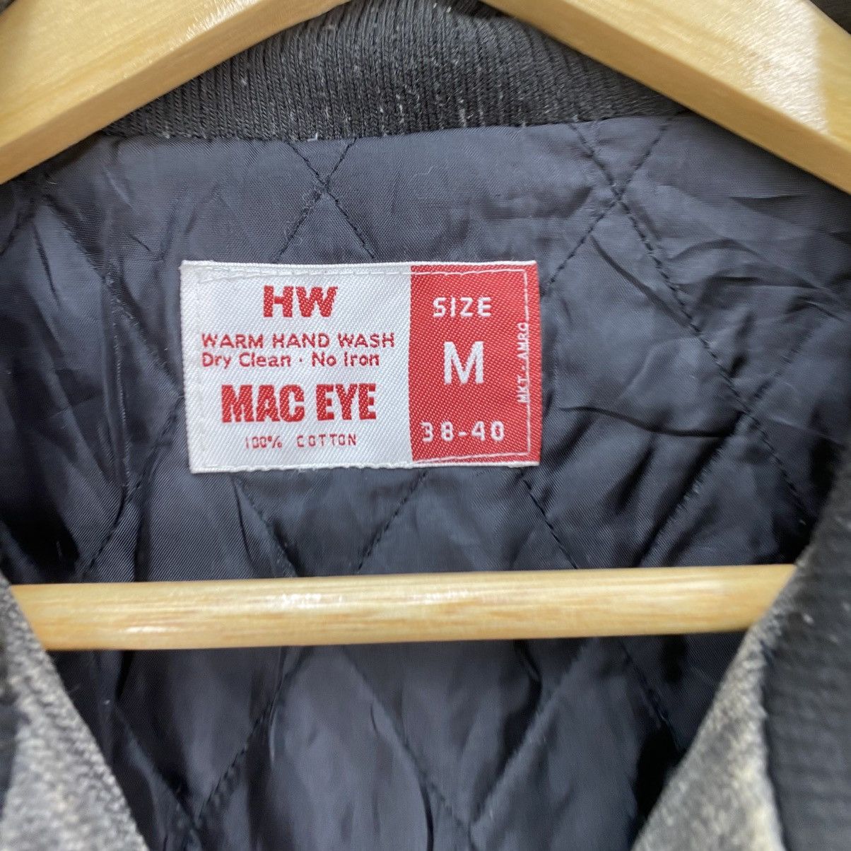 Japanese Brand 🫶Mac Eye Bomber Jacket Size US M / EU 48-50 / 2 - 7 Thumbnail