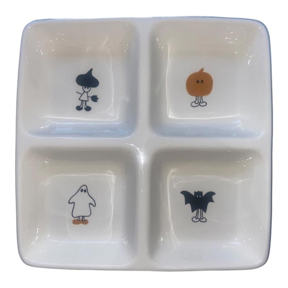 Designer Halloween Party Dip Plate Size ONE SIZE - 1 Thumbnail
