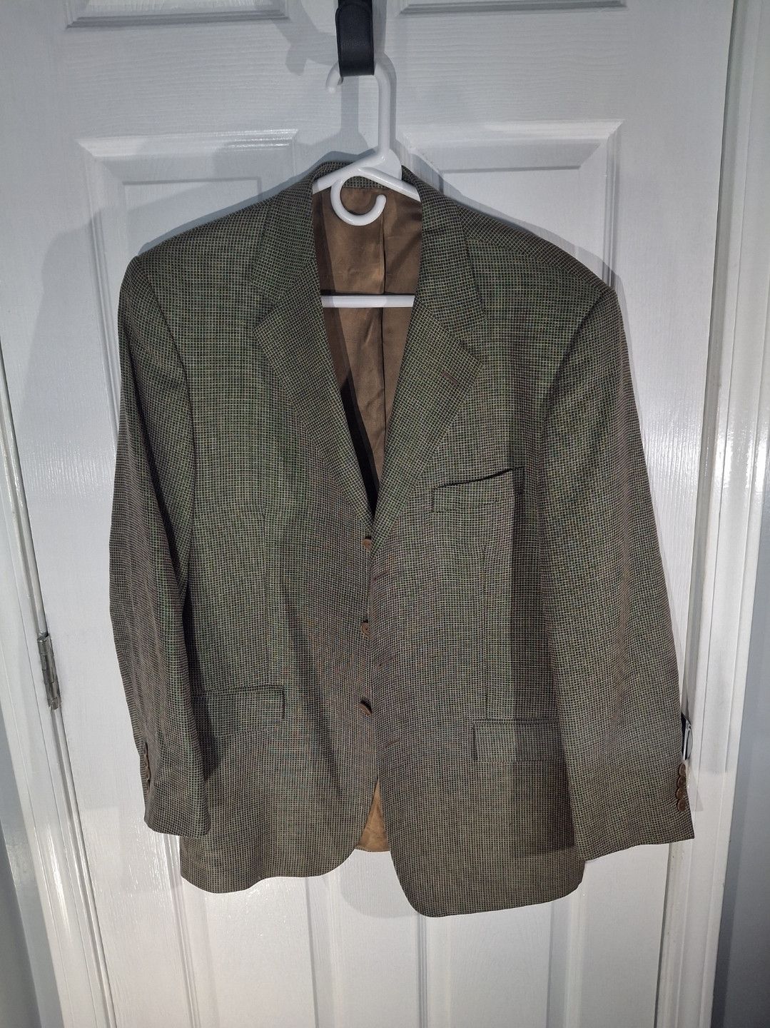 Zanieri Vintage Zanieri Made in Italy Silk Wool Blend Blazer Size 40R - 1 Thumbnail