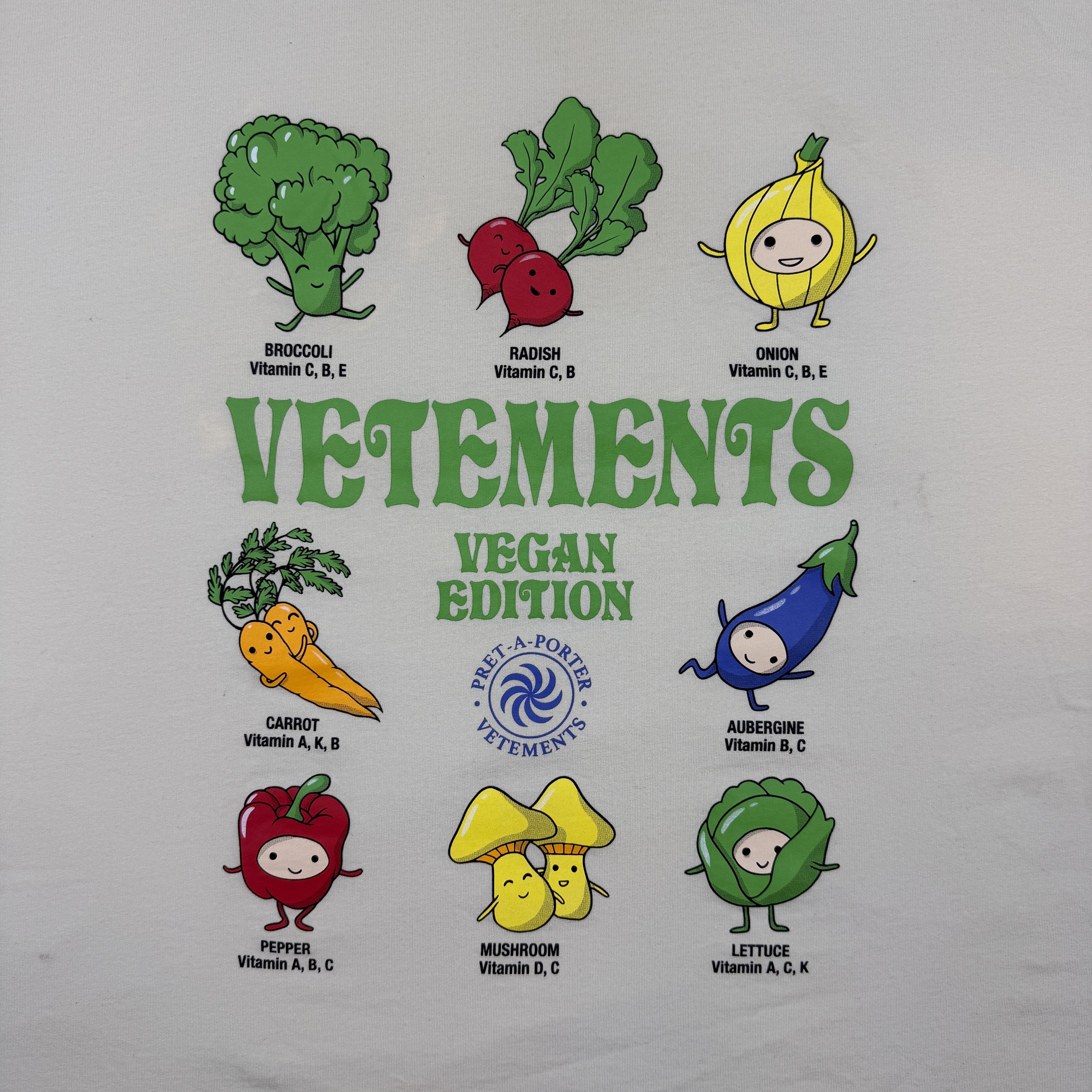 Vetements Vetements Vegetables/Fruit "Vegan Edition" Size US S / EU 44-46 / 1 - 3 Thumbnail