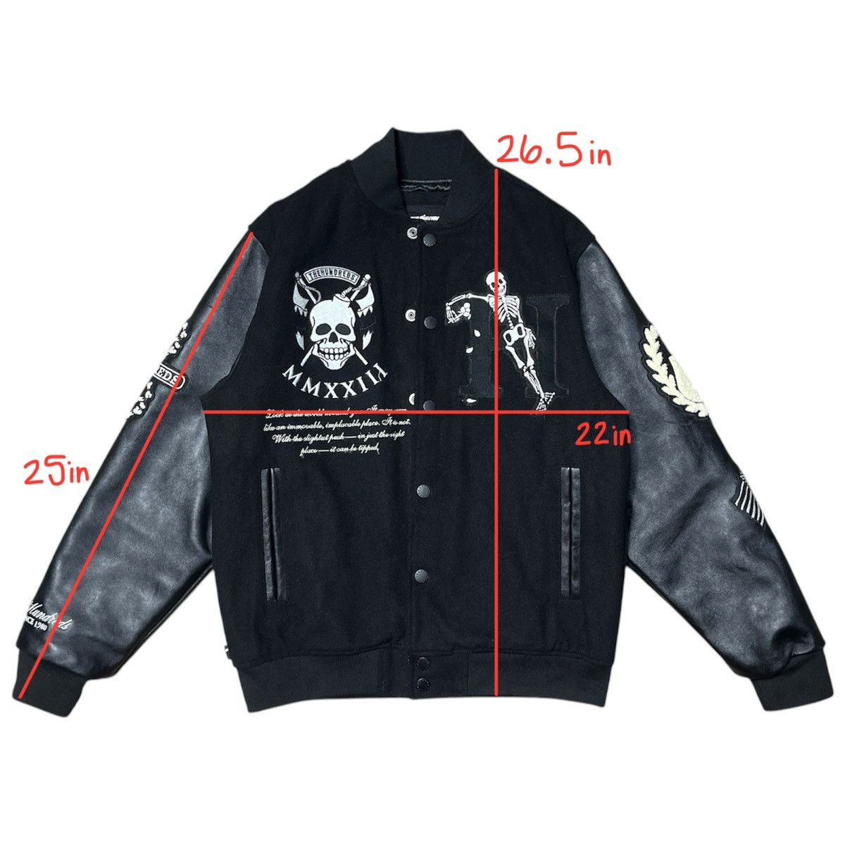 The Hundreds the hundreds 20th anniversary varsity jacket Size US S / EU 44-46 / 1 - 2 Thumbnail
