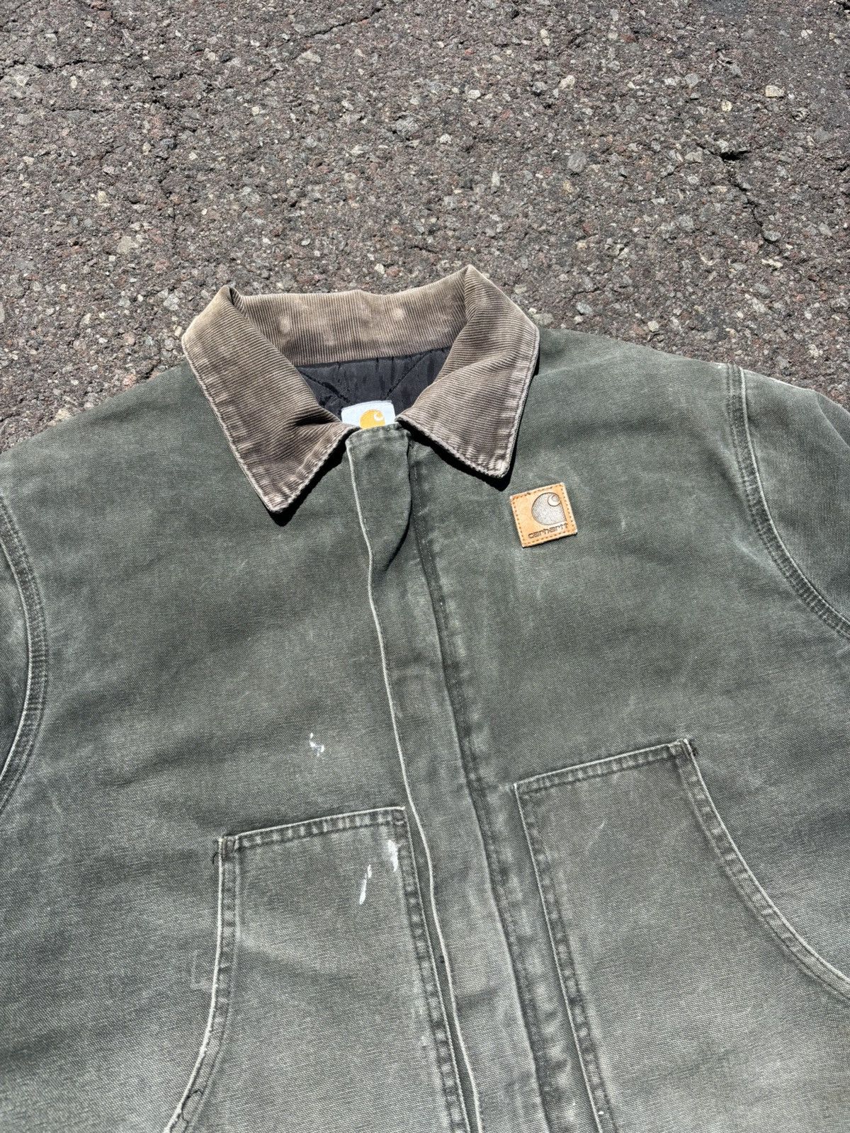 Carhartt J22 MOS Carhartt Big Logo Arctic/Chore Jacket Size US XXL / EU 58 / 5 - 2 Thumbnail