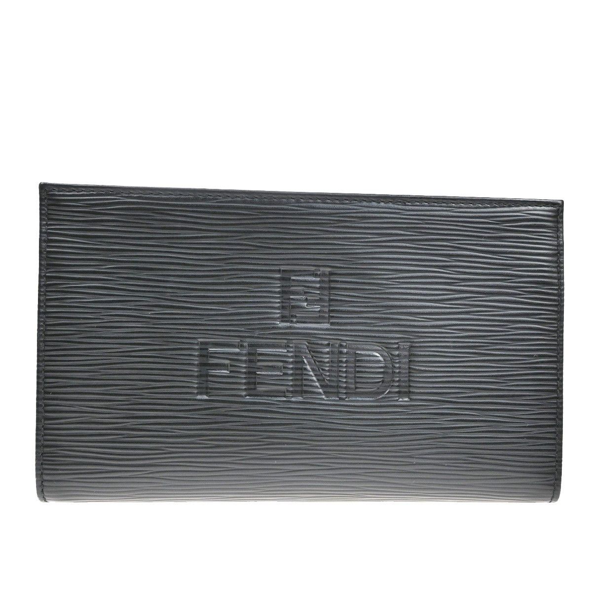 Fendi Fendi FENDI Logo Clutch Leather Size ONE SIZE - 1 Thumbnail