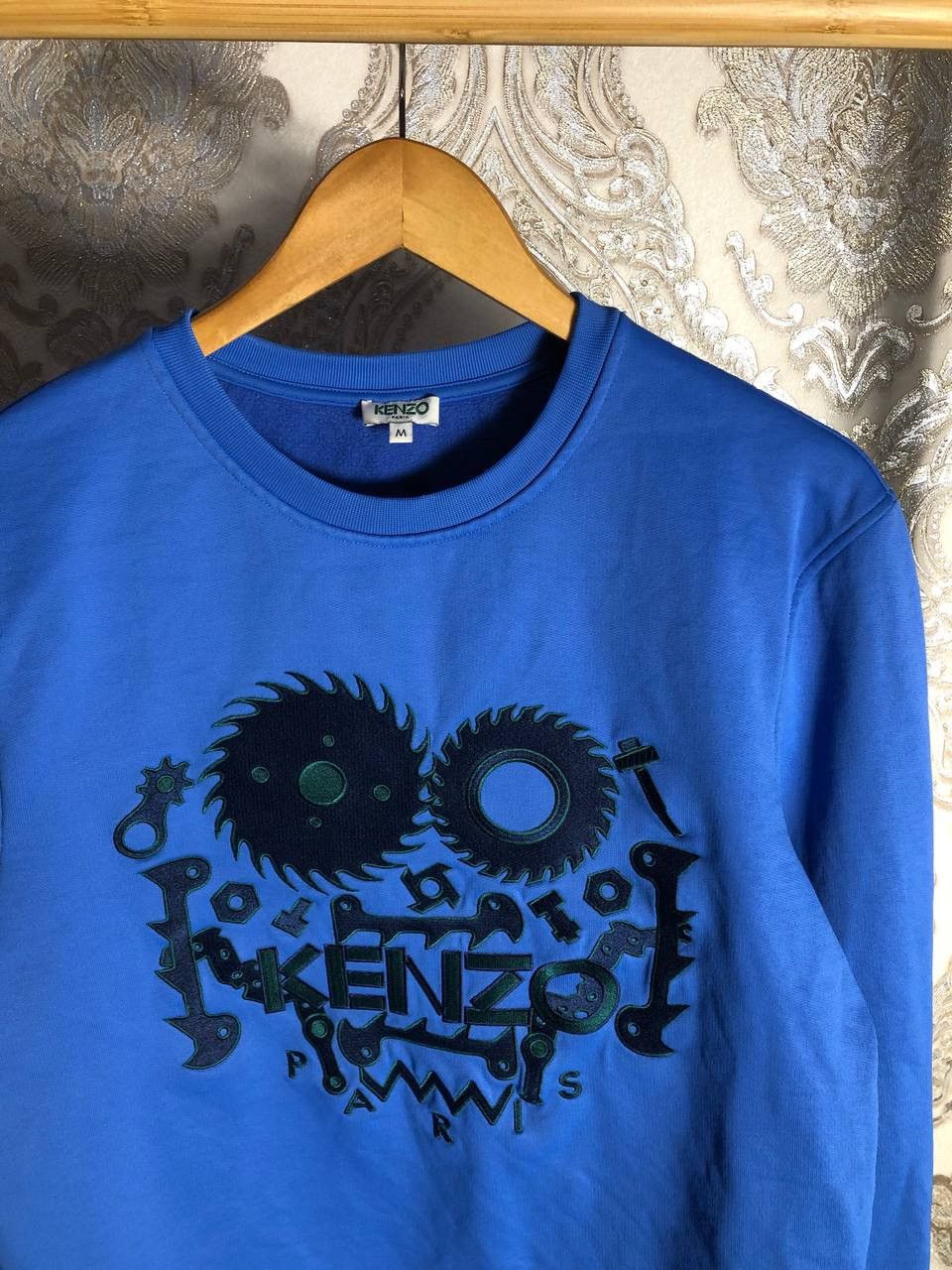 Kenzo × Vintage VERY RARE KENZO PARIS ITALIAN DESIGNER SWEATSHIRT LUXURY Y2K Size M / US 6-8 / IT 42-44 - 2 Thumbnail